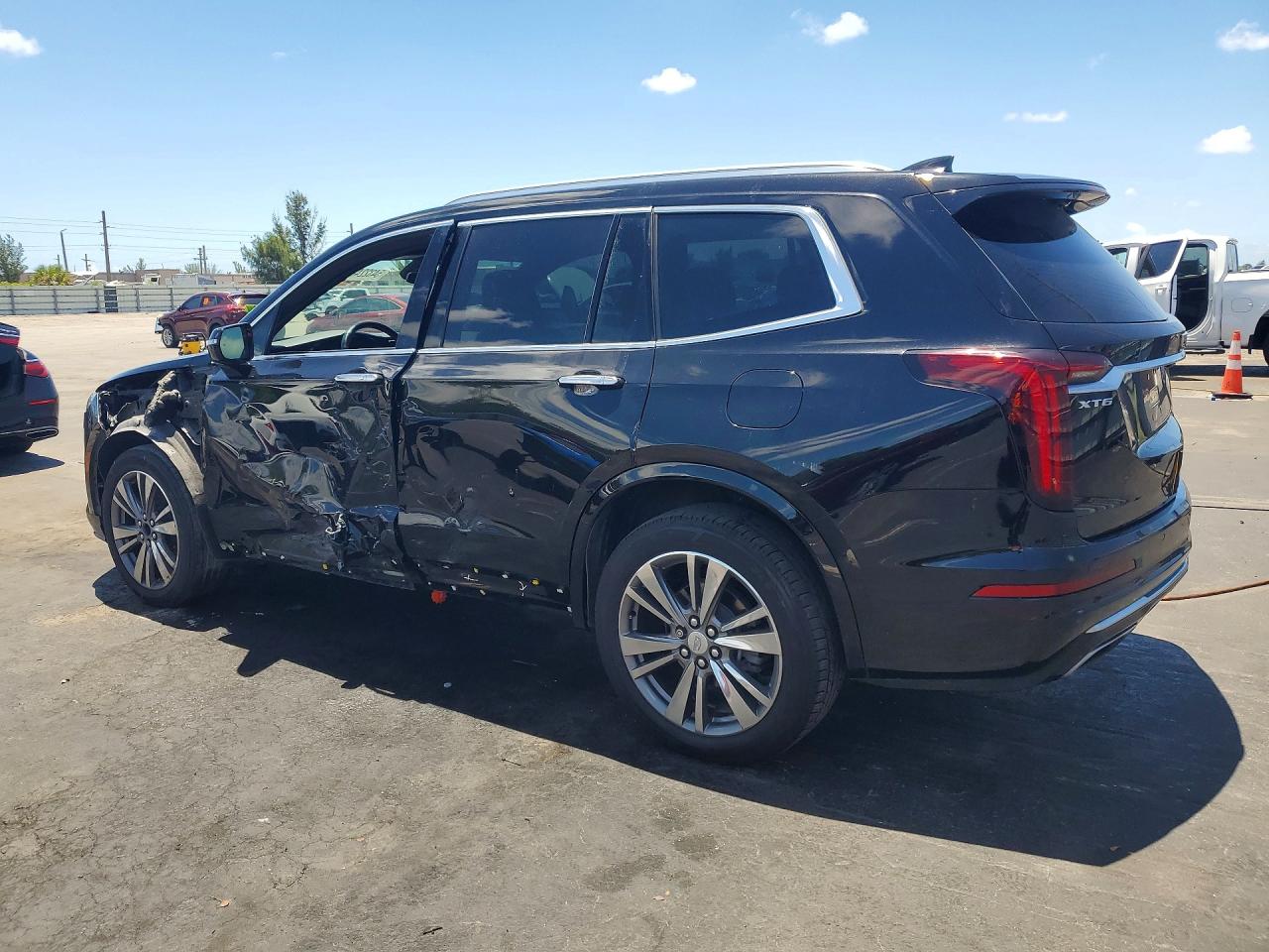 2021 Cadillac Xt6 Premium Luxury Black vin: 1GYKPCRS6MZ154928