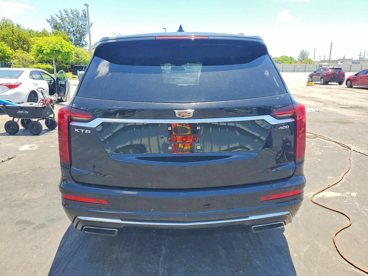 2021 Cadillac Xt6 Premium Luxury Black vin: 1GYKPCRS6MZ154928