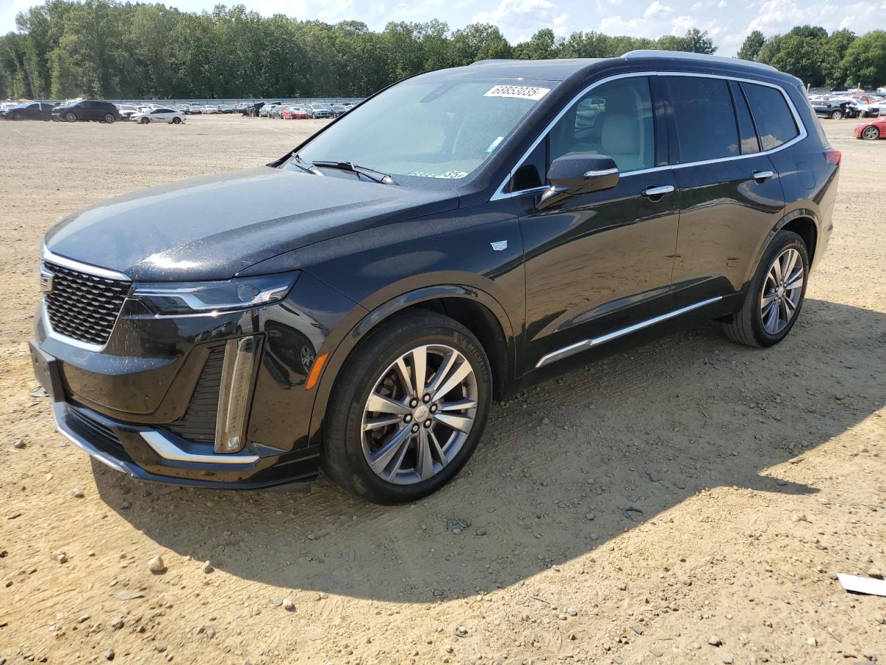 2020 Cadillac Xt6 Premium Luxury Black vin: 1GYKPCRS7LZ202077