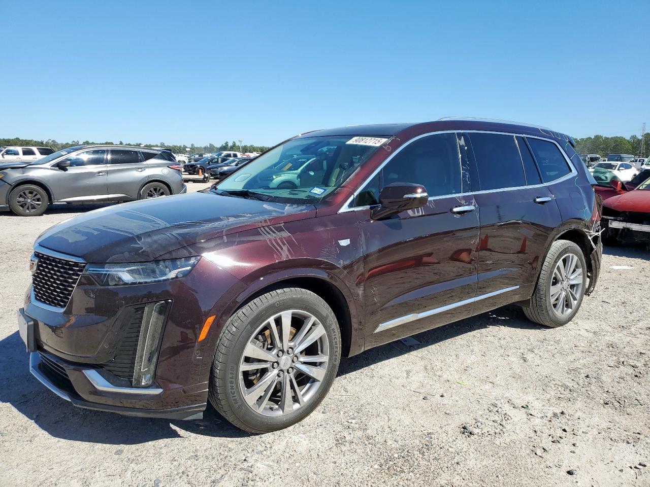 2020 Cadillac Xt6 Premium Luxury Maroon vin: 1GYKPCRS8LZ103123