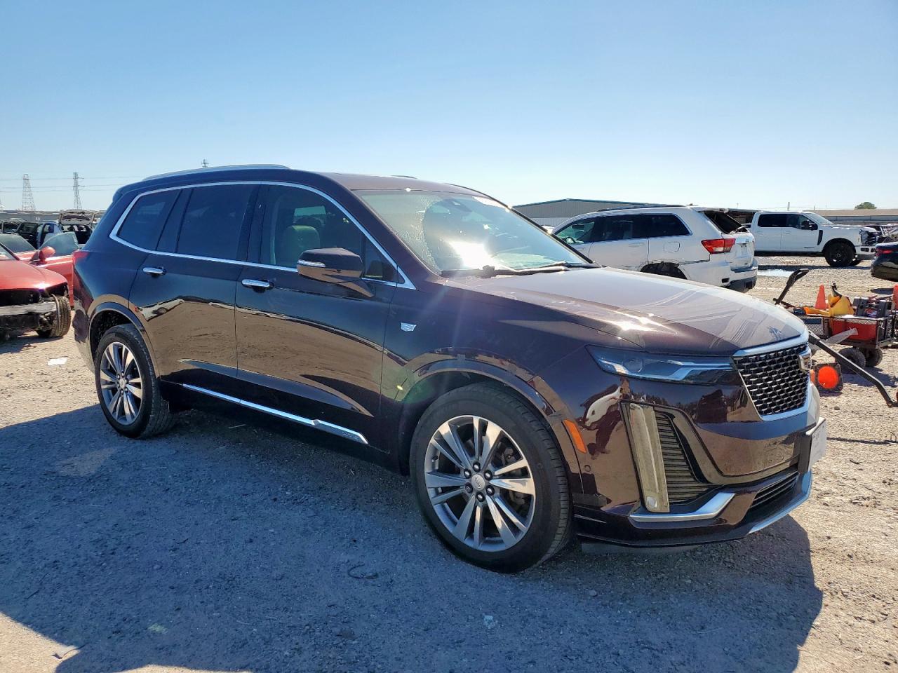 2020 Cadillac Xt6 Premium Luxury Maroon vin: 1GYKPCRS8LZ103123