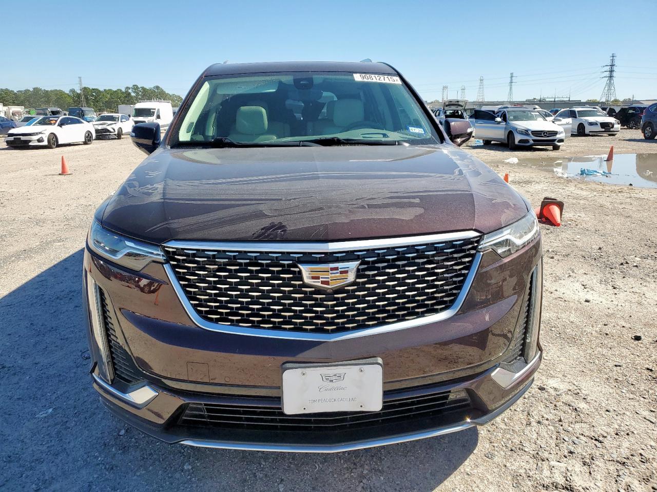 2020 Cadillac Xt6 Premium Luxury Maroon vin: 1GYKPCRS8LZ103123