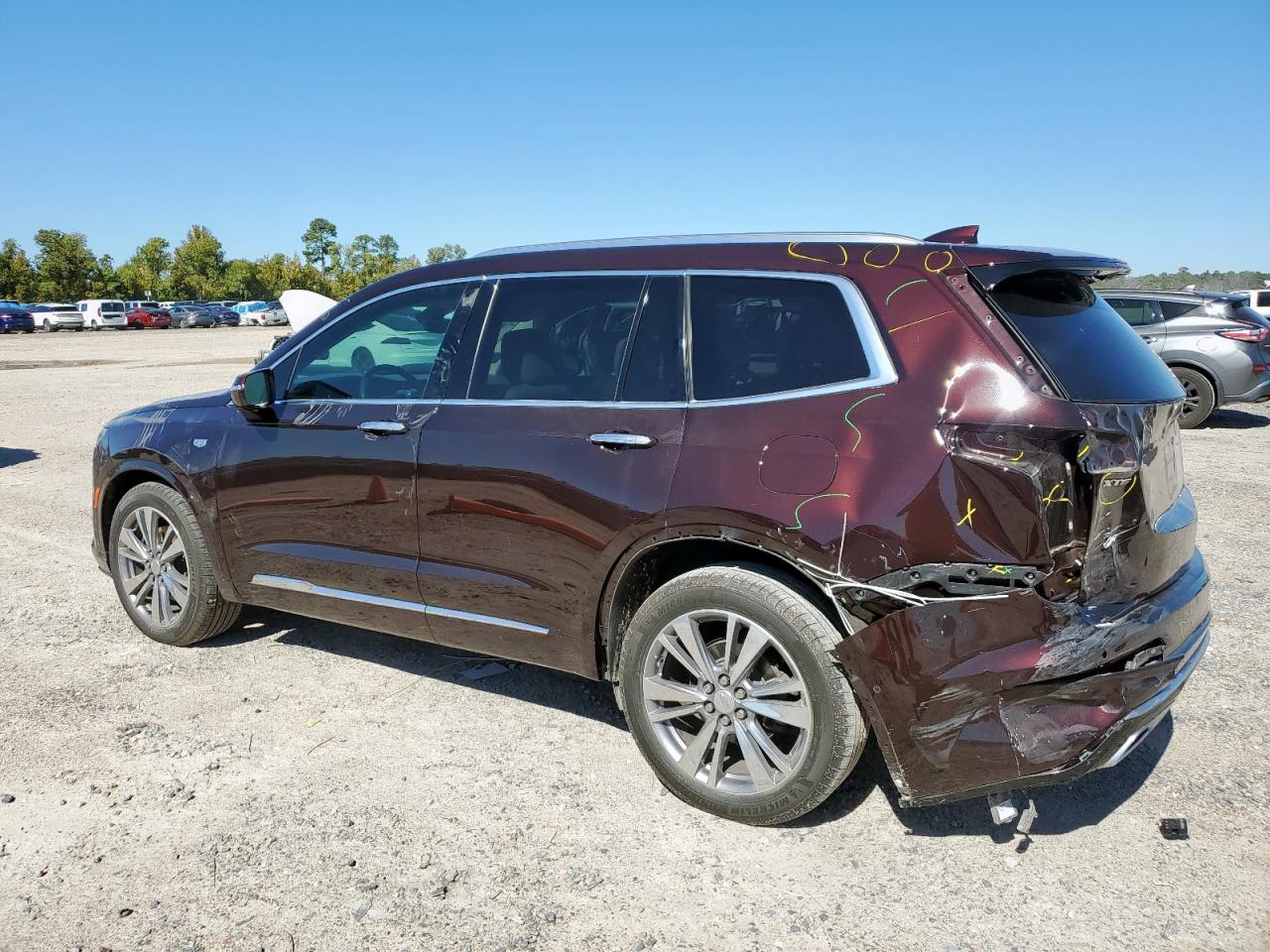 2020 Cadillac Xt6 Premium Luxury Maroon vin: 1GYKPCRS8LZ103123