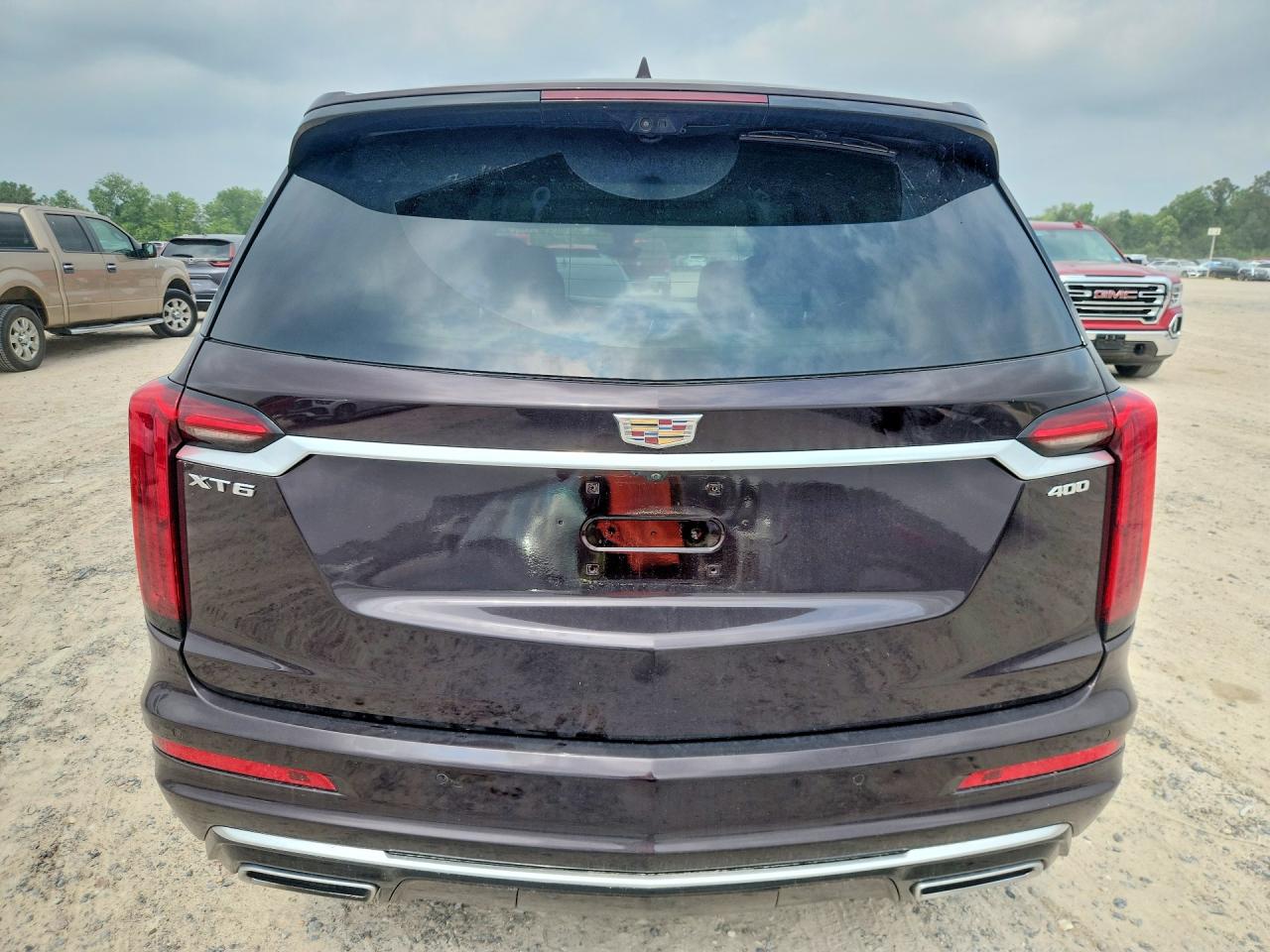2021 Cadillac Xt6 Premium Luxury Burgundy vin: 1GYKPCRSXMZ190802