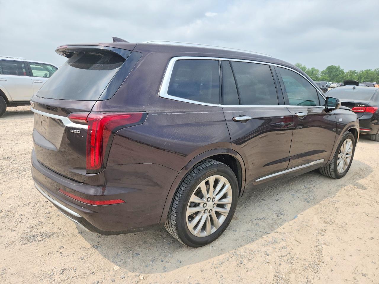 2021 Cadillac Xt6 Premium Luxury Burgundy vin: 1GYKPCRSXMZ190802