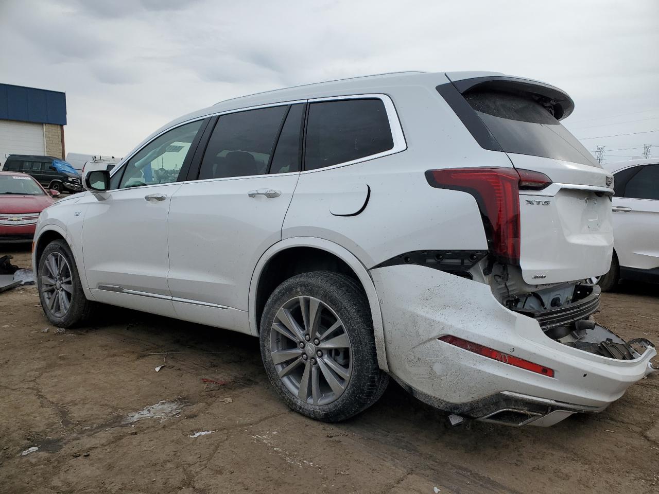 2024 Cadillac Xt6 Premium Luxury White vin: 1GYKPDRS0RZ759007