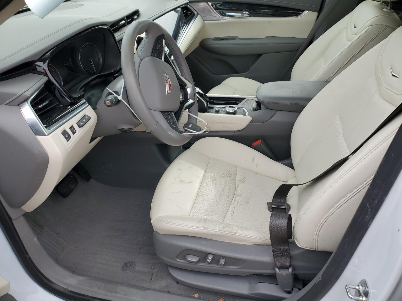 2024 Cadillac Xt6 Premium Luxury White vin: 1GYKPDRS0RZ759007
