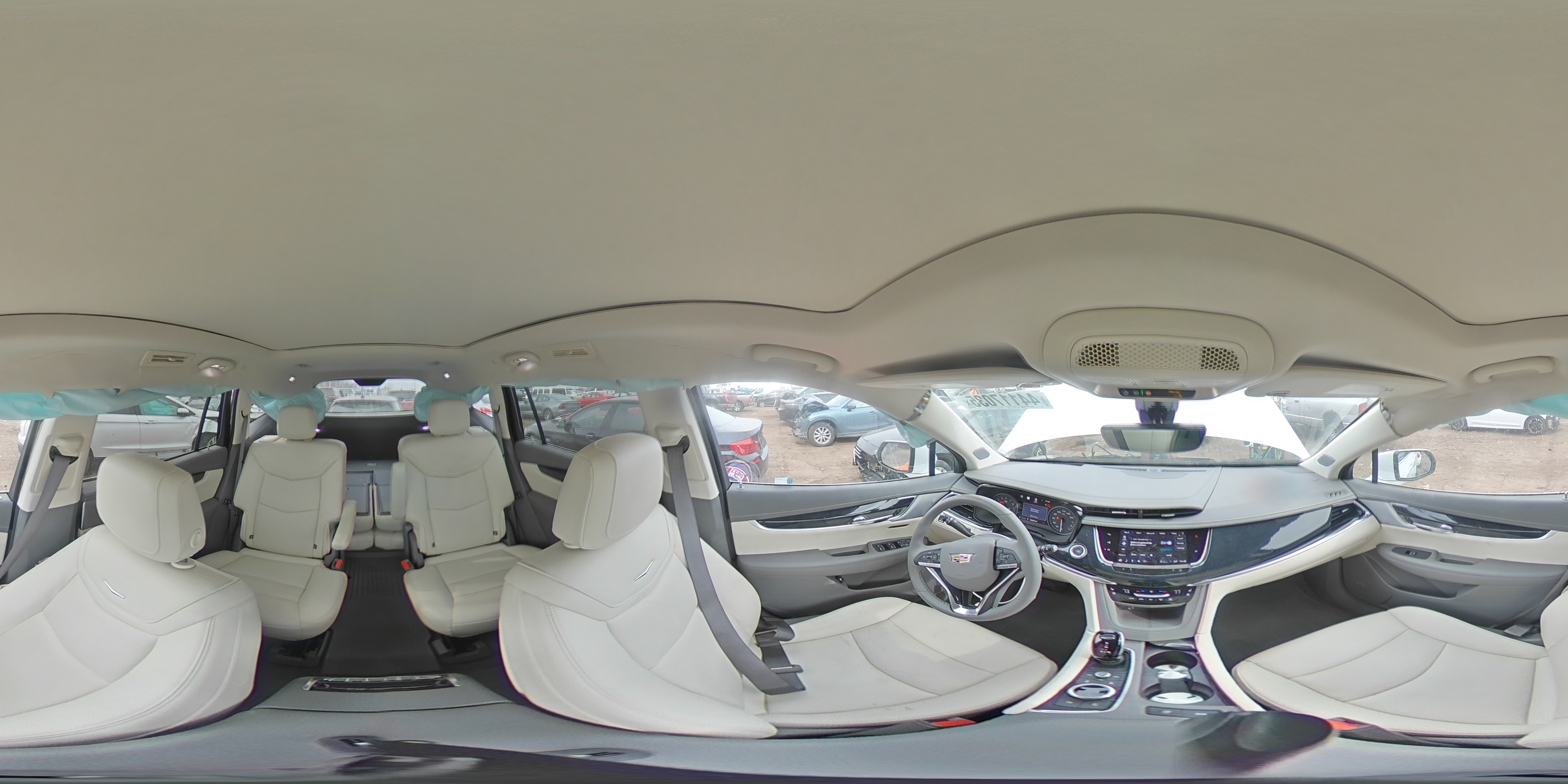 2024 Cadillac Xt6 Premium Luxury White vin: 1GYKPDRS0RZ759007