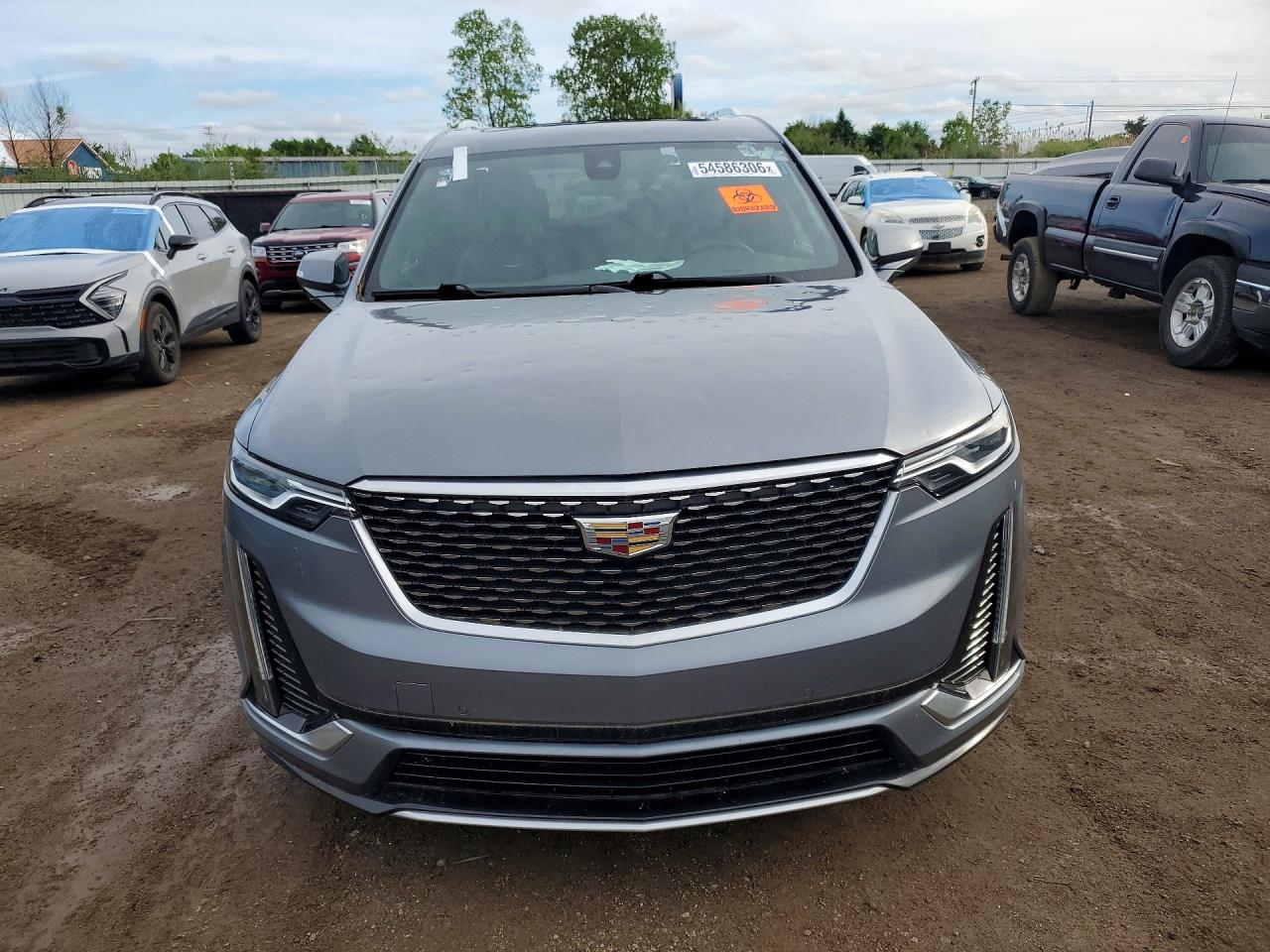 2020 Cadillac Xt6 Premium Luxury Silver vin: 1GYKPDRS2LZ220685