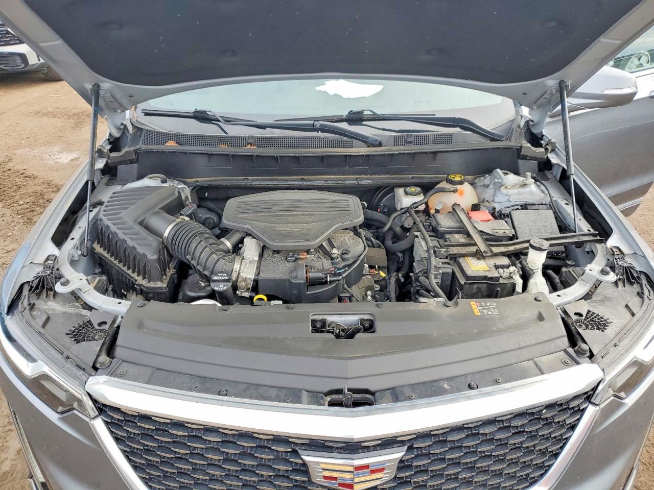 2020 Cadillac Xt6 Premium Luxury Silver vin: 1GYKPDRS2LZ220685