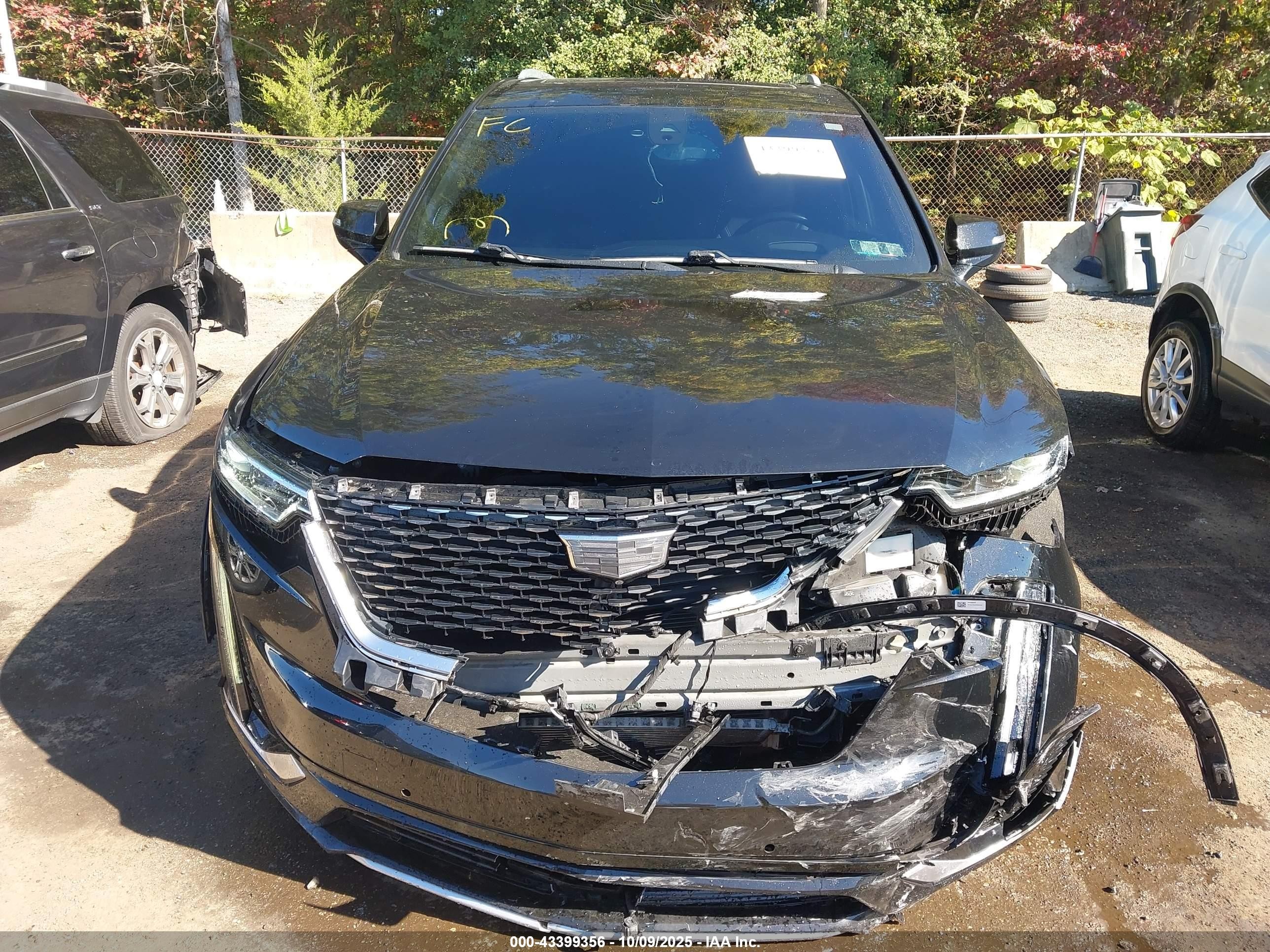 2020 Cadillac Xt6 Awd Premium Luxury Черный vin: 1GYKPDRS4LZ101407