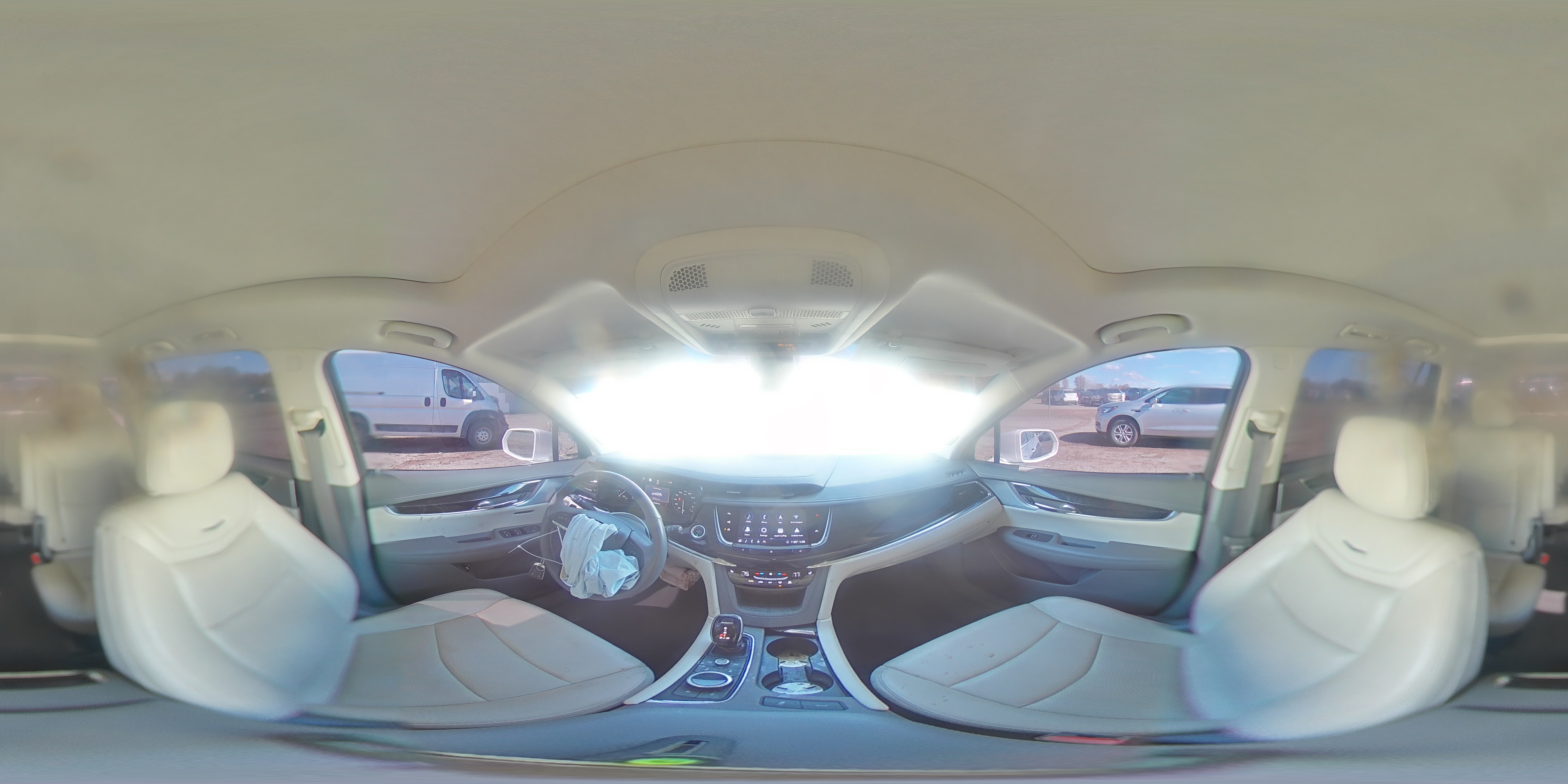 2020 Cadillac Xt6 Premium Luxury White vin: 1GYKPDRS5LZ183728