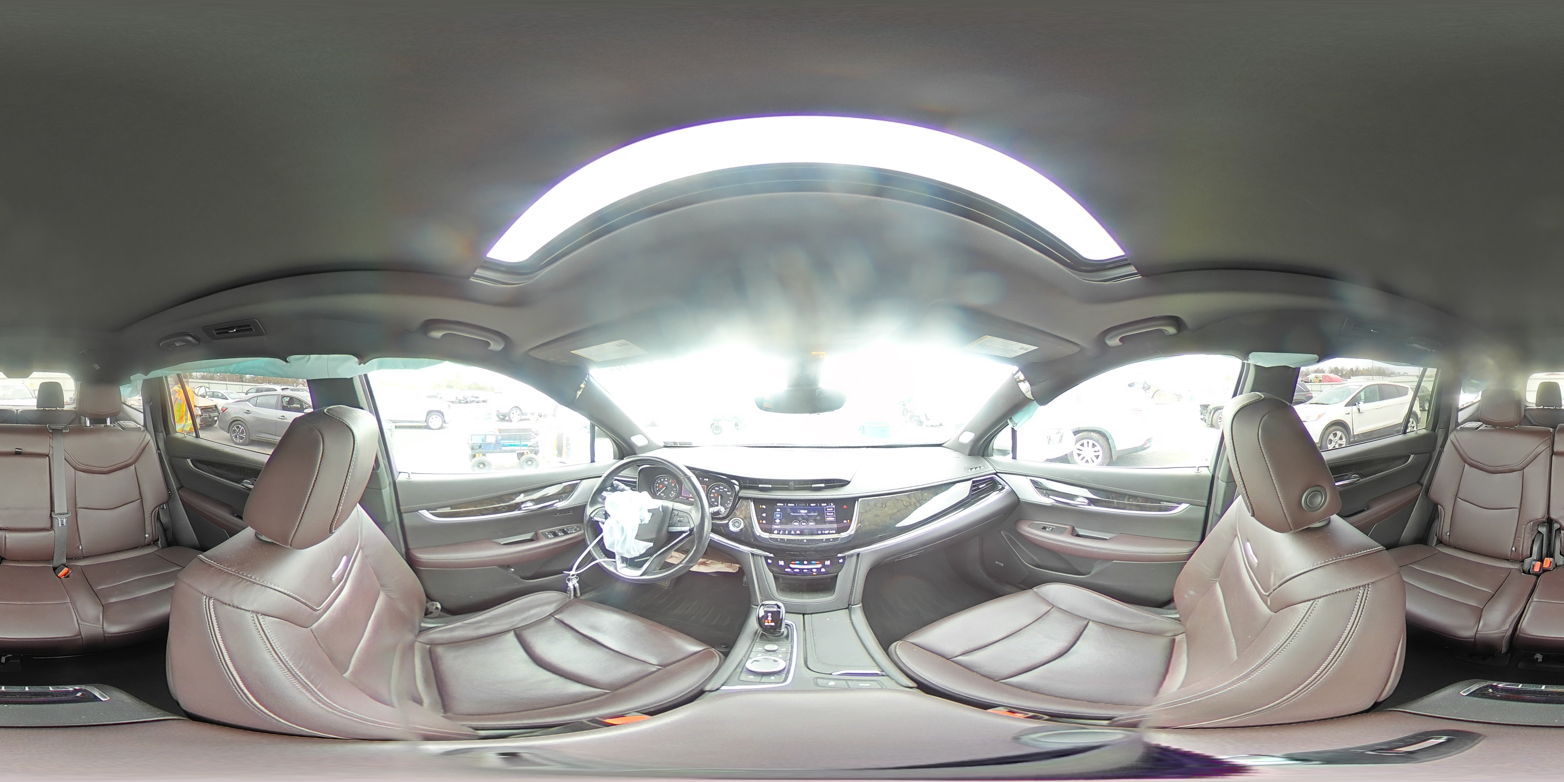 2020 Cadillac Xt6 Premium Luxury White vin: 1GYKPDRS7LZ101417