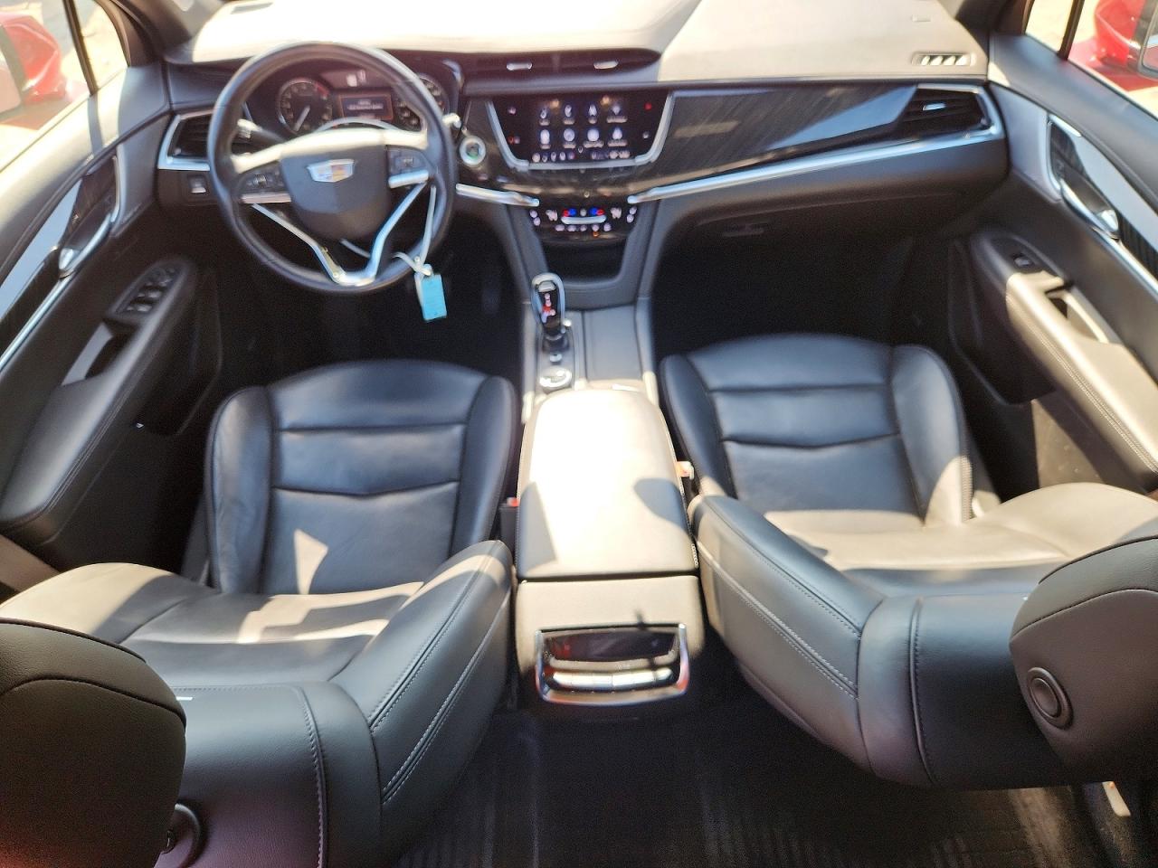 2021 Cadillac Xt6 Premium Luxury Red vin: 1GYKPDRS7MZ232347