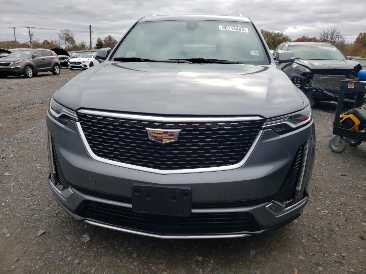 2020 Cadillac Xt6 Premium Luxury Gray vin: 1GYKPDRS8LZ136306