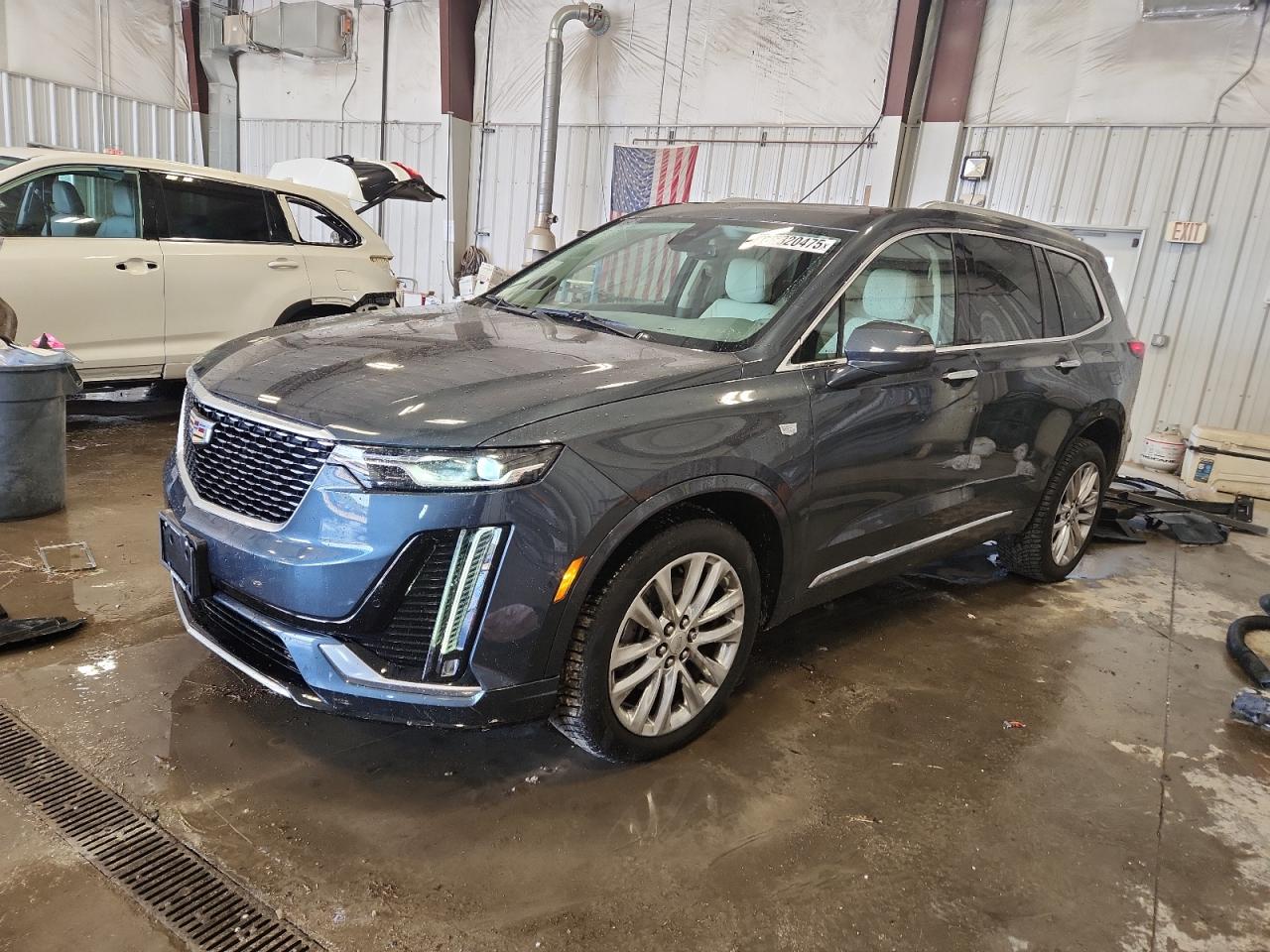 2020 Cadillac Xt6 Premium Luxury Blue vin: 1GYKPDRS9LZ147699