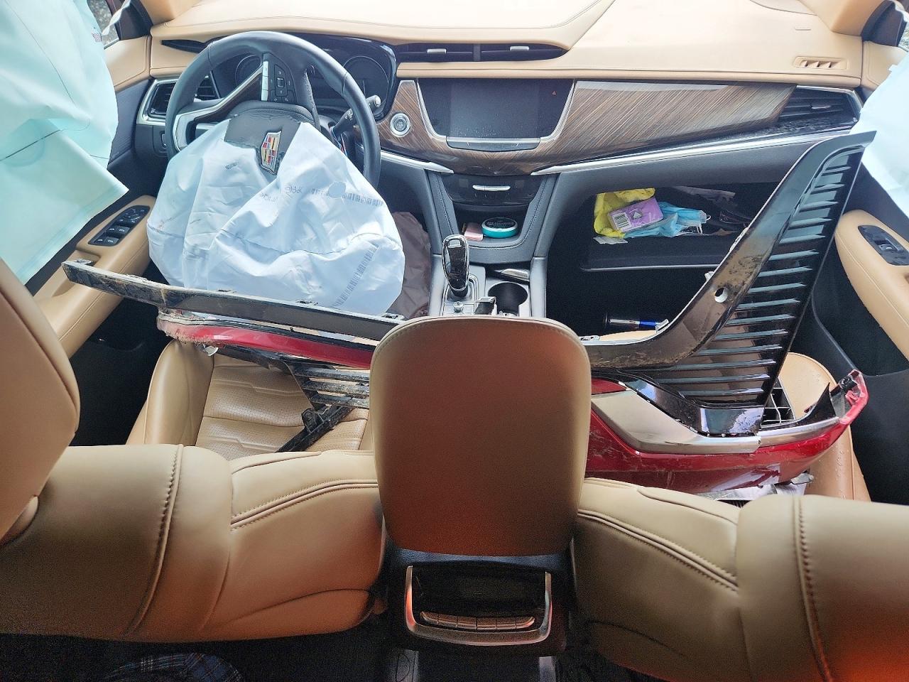 2021 Cadillac Xt6 Platinum Premium Luxury Red vin: 1GYKPFRS6MZ126564