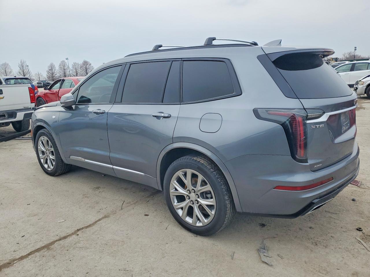 2020 Cadillac Xt6 Sport Silver vin: 1GYKPGRS4LZ134053