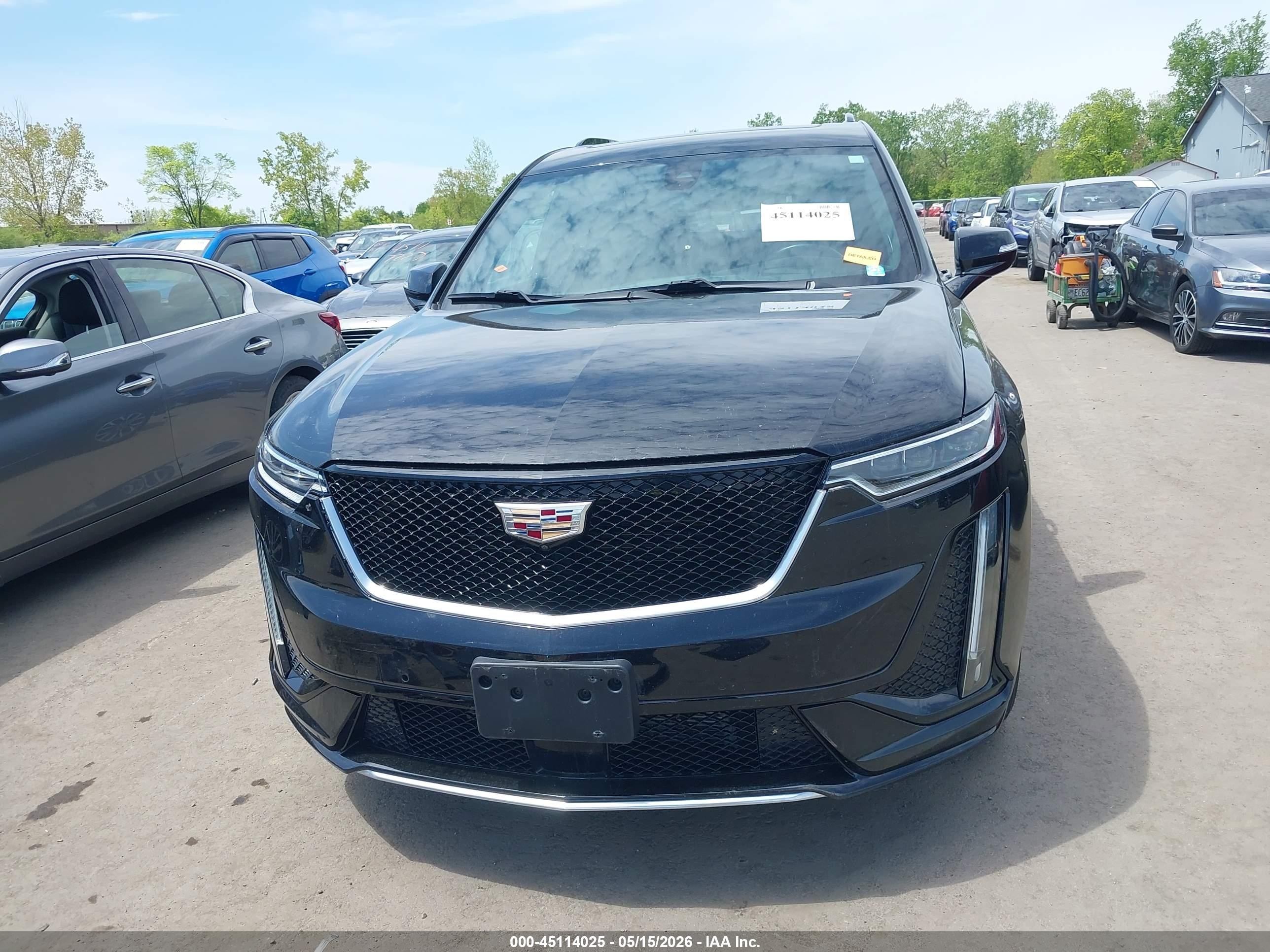 2021 Cadillac Xt6 Awd Sport Black vin: 1GYKPHRS3MZ184188