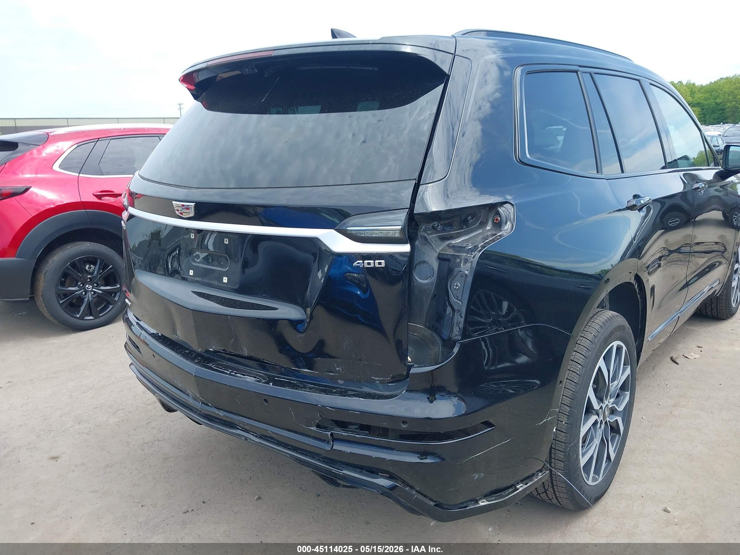 2021 Cadillac Xt6 Awd Sport Black vin: 1GYKPHRS3MZ184188