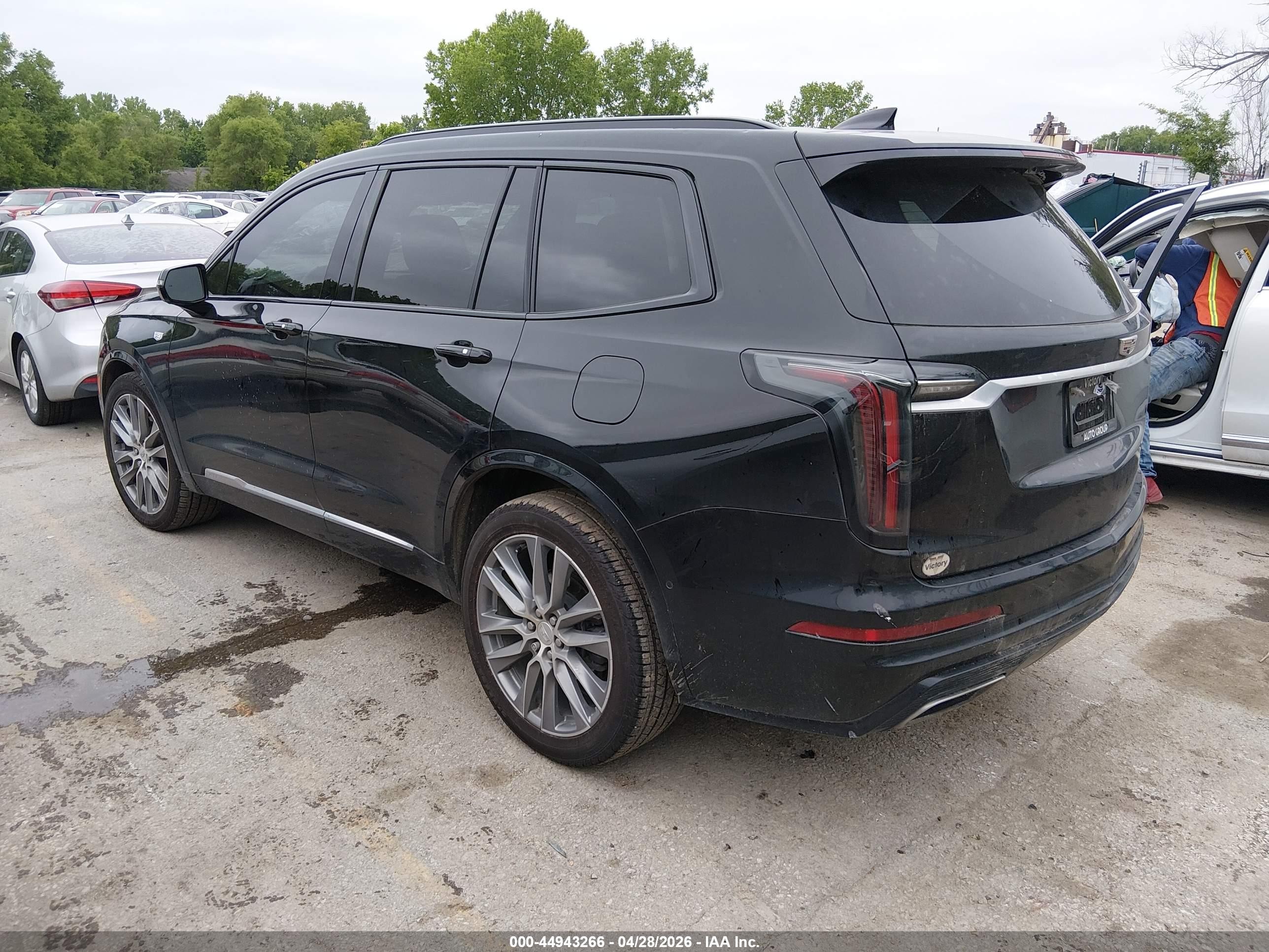 2020 Cadillac Xt6 Awd Sport Black vin: 1GYKPHRS5LZ114495