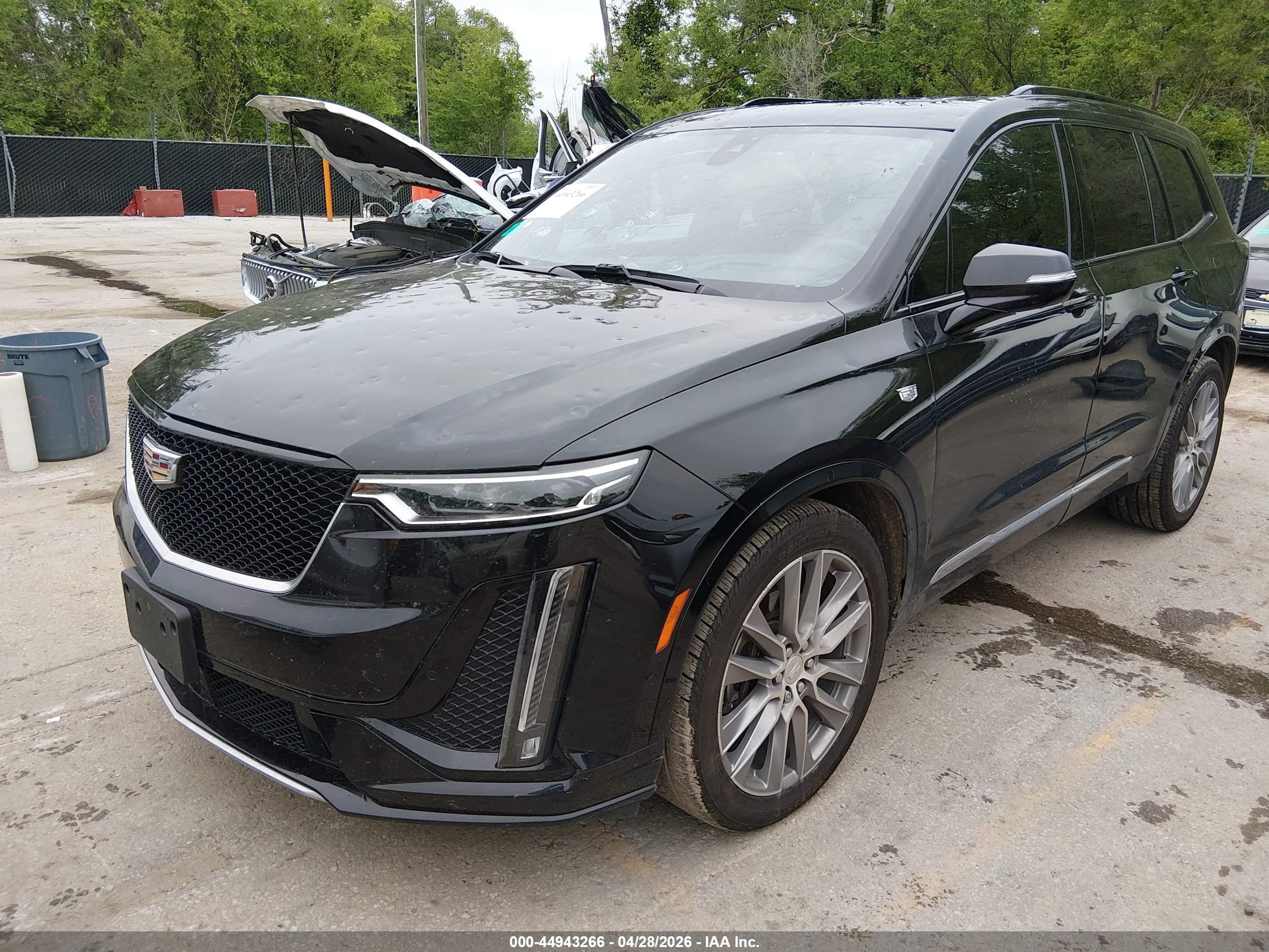 2020 Cadillac Xt6 Awd Sport Black vin: 1GYKPHRS5LZ114495