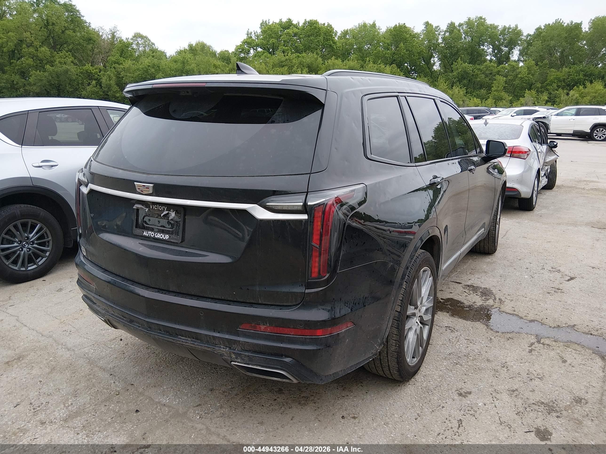 2020 Cadillac Xt6 Awd Sport Black vin: 1GYKPHRS5LZ114495