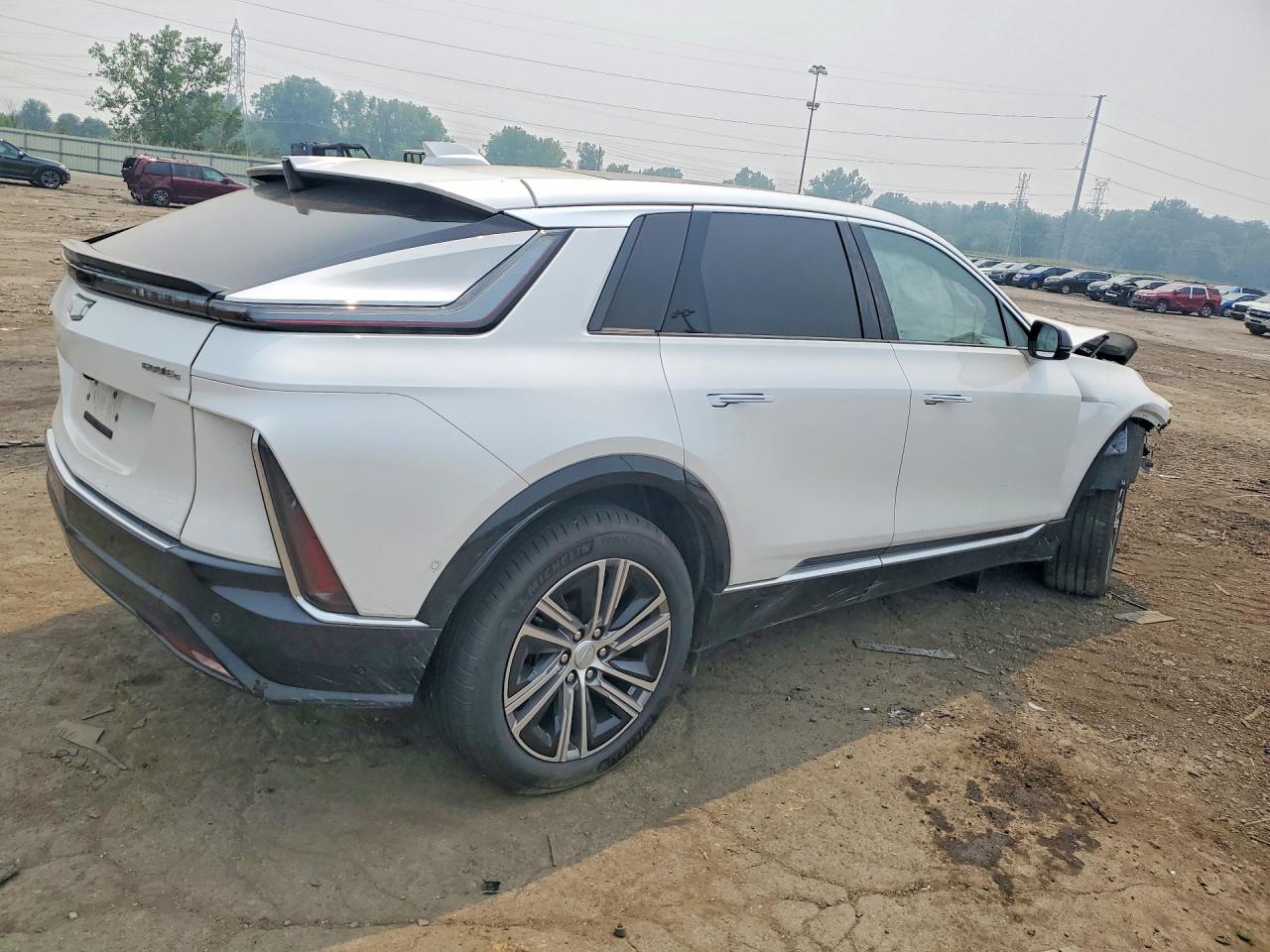 2025 Cadillac Lyriq Luxury Белый vin: 1GYKPNRL3SZ306407