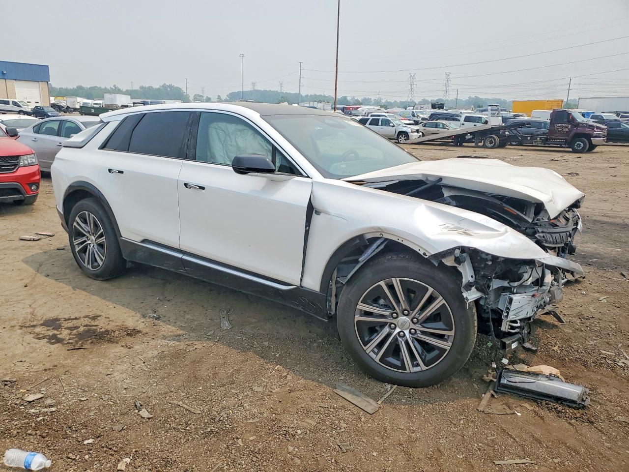 2025 Cadillac Lyriq Luxury Белый vin: 1GYKPNRL3SZ306407