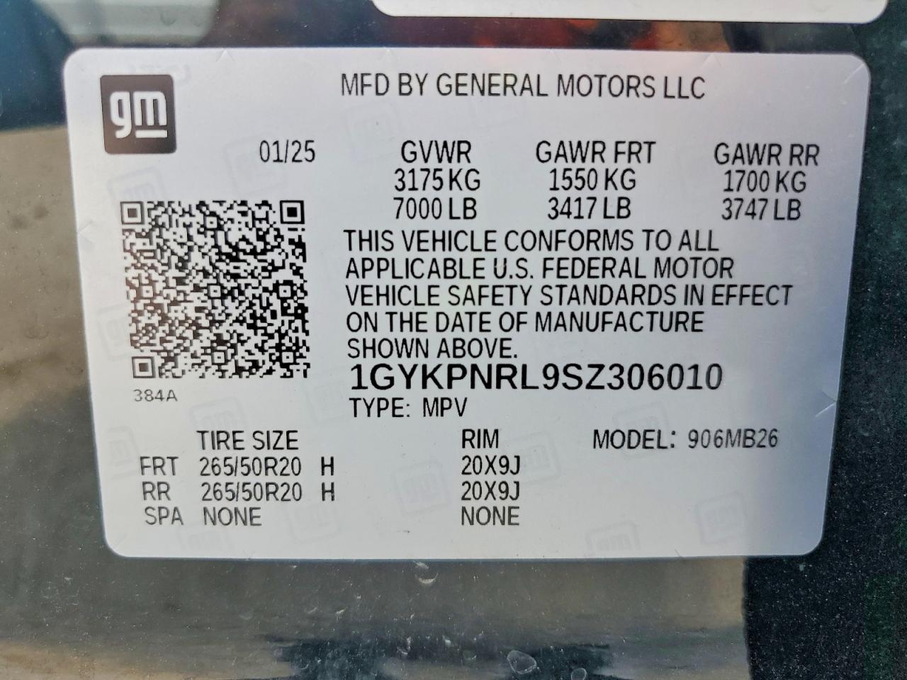 2025 Cadillac Lyriq Luxury Black vin: 1GYKPNRL9SZ306010