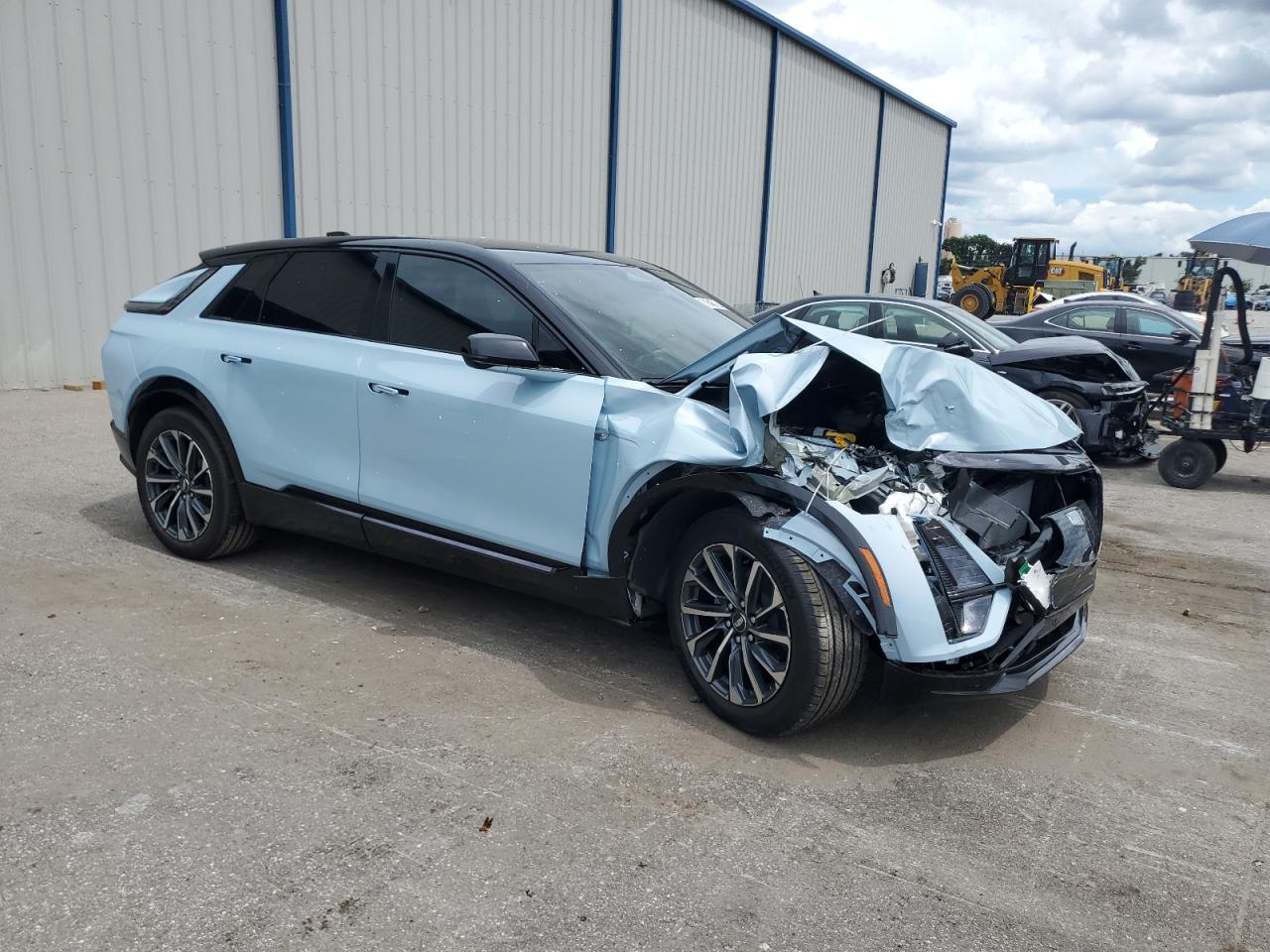 2025 Cadillac Lyriq Sport Синий vin: 1GYKPURK4SZ307695