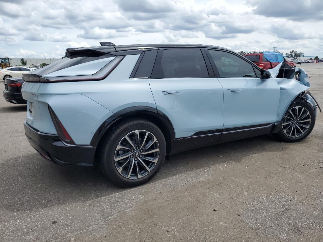 2025 Cadillac Lyriq Sport Синий vin: 1GYKPURK4SZ307695
