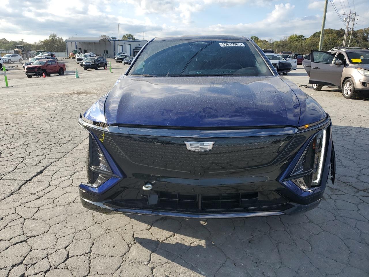 2025 Cadillac Lyriq Sport Синий vin: 1GYKPURL6SZ312616