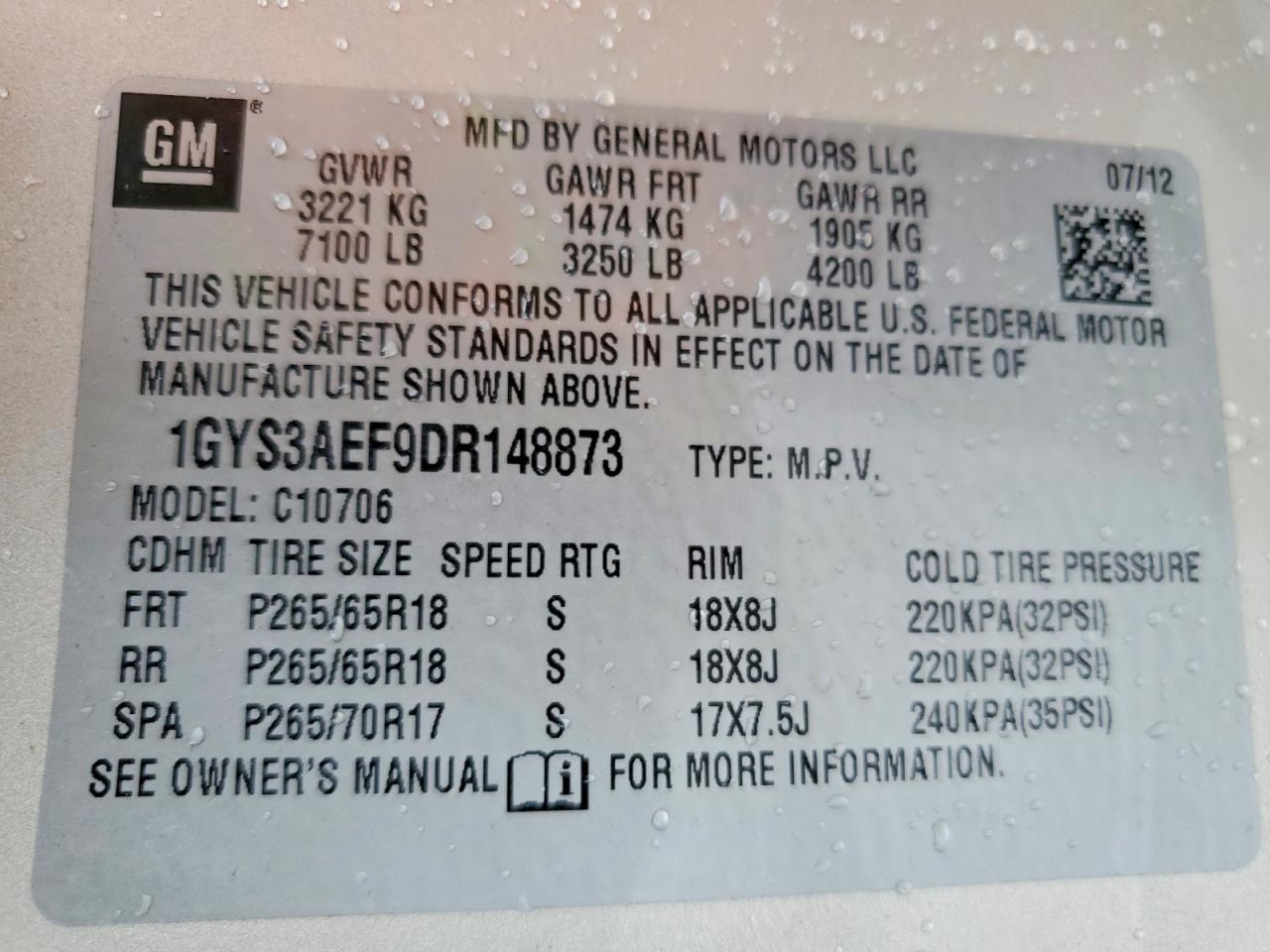 2013 Cadillac Escalade Серебряный vin: 1GYS3AEF9DR148873