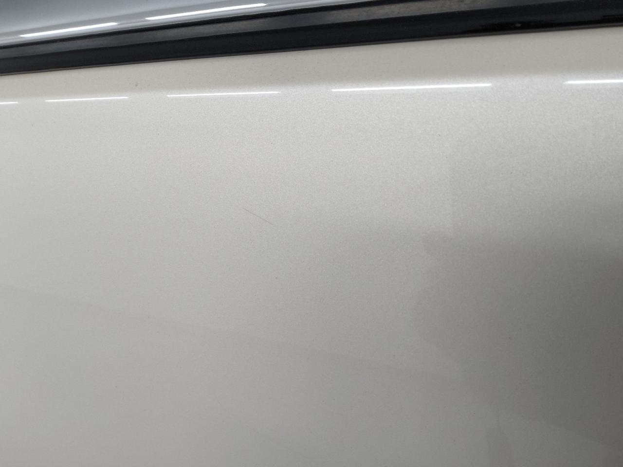 2013 Cadillac Escalade White vin: 1GYS3AEF9DR331318 Damage: Left Rear Door, Heavy Scratch, 1/2 To 1 Inch