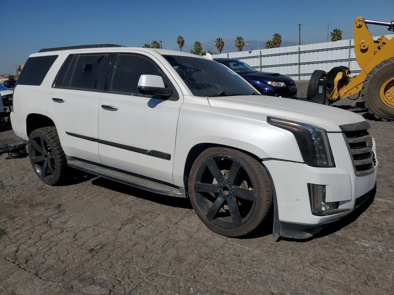 2018 Cadillac Escalade Белый vin: 1GYS3AKJ2JR189124