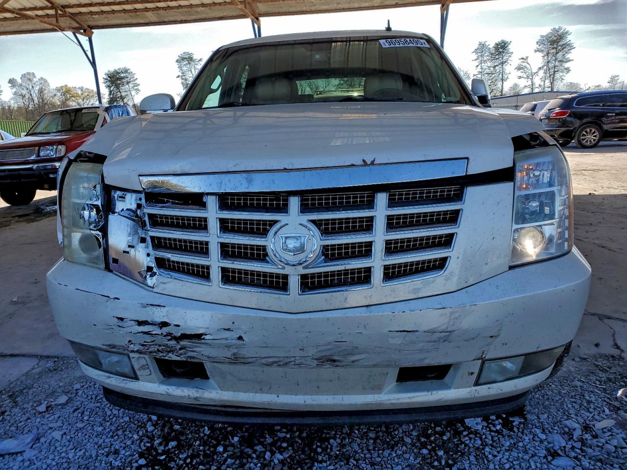 2012 Cadillac Escalade Luxury Белый vin: 1GYS3BEF1CR233629