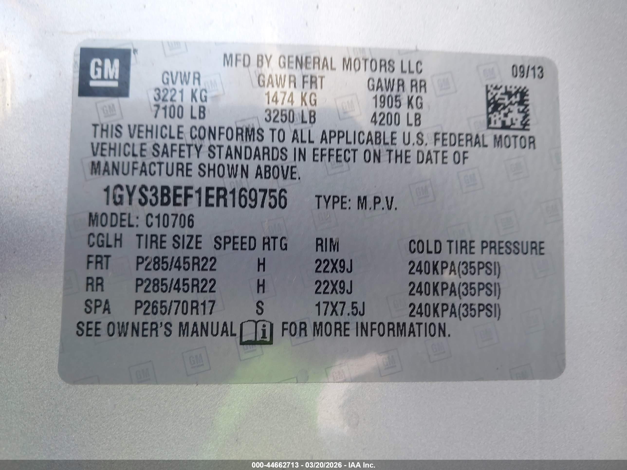 2014 Cadillac Escalade Luxury Silver vin: 1GYS3BEF1ER169756