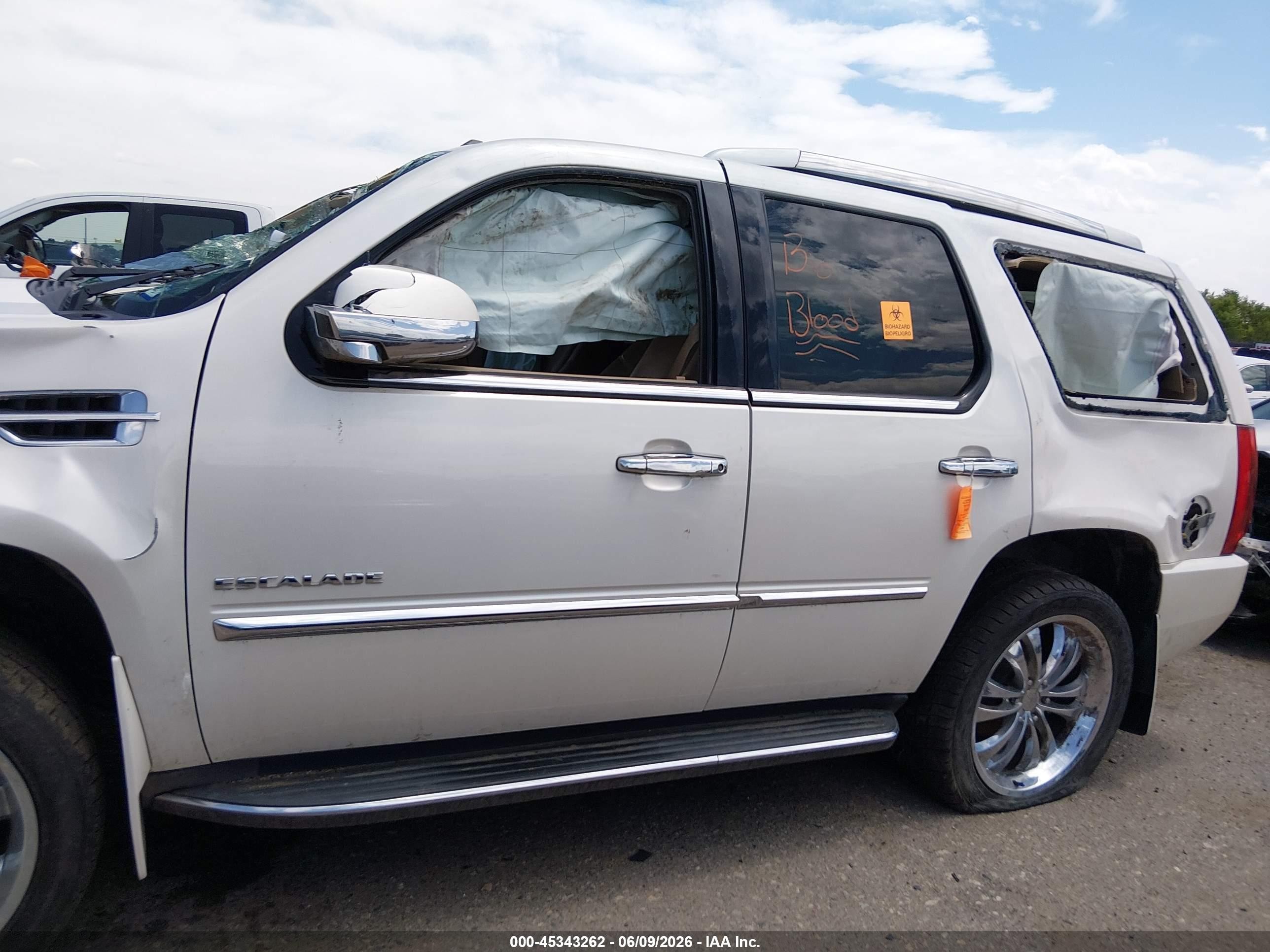 2011 Cadillac Escalade Luxury Белый vin: 1GYS3BEF2BR111635
