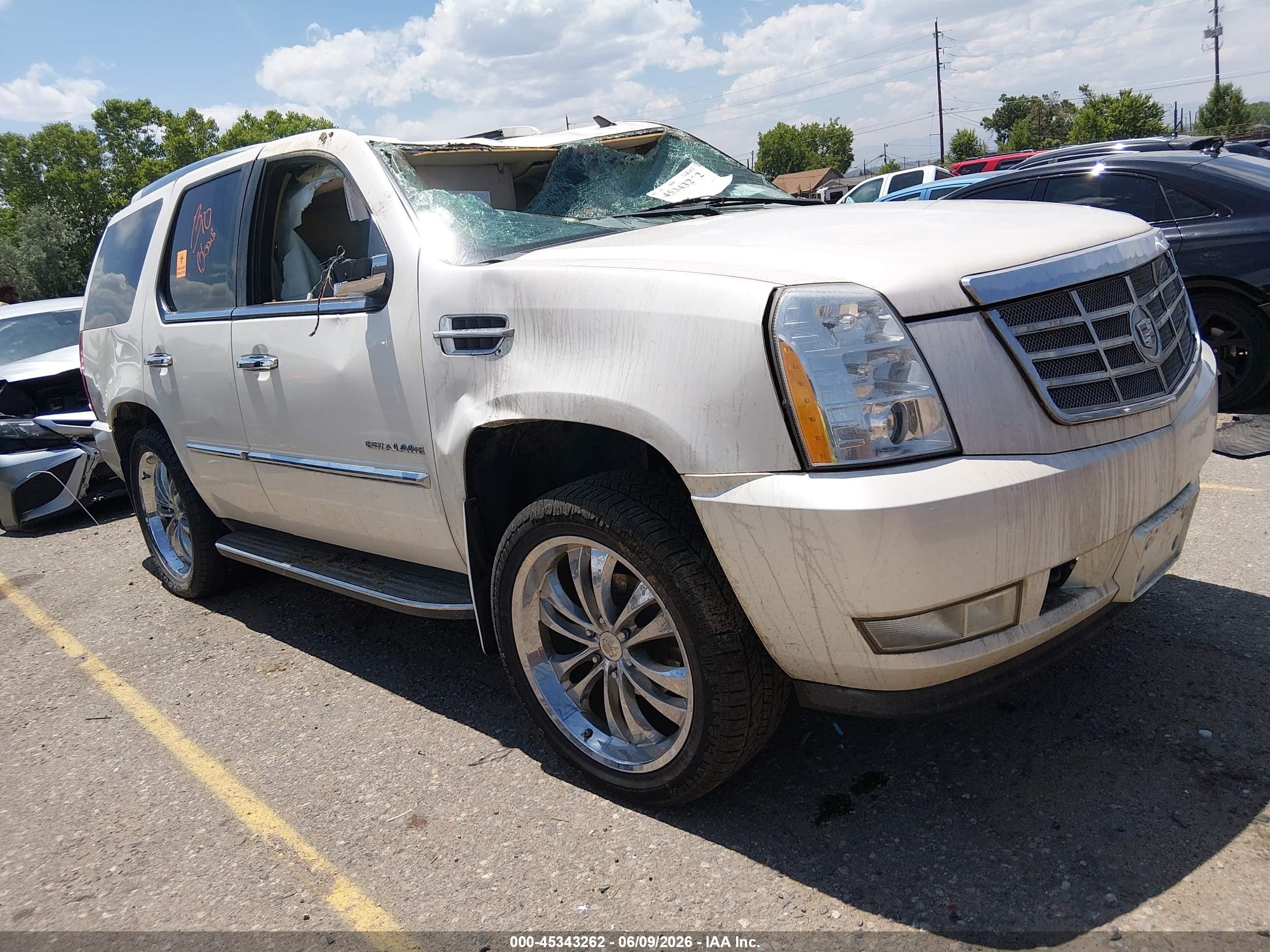 2011 Cadillac Escalade Luxury White vin: 1GYS3BEF2BR111635