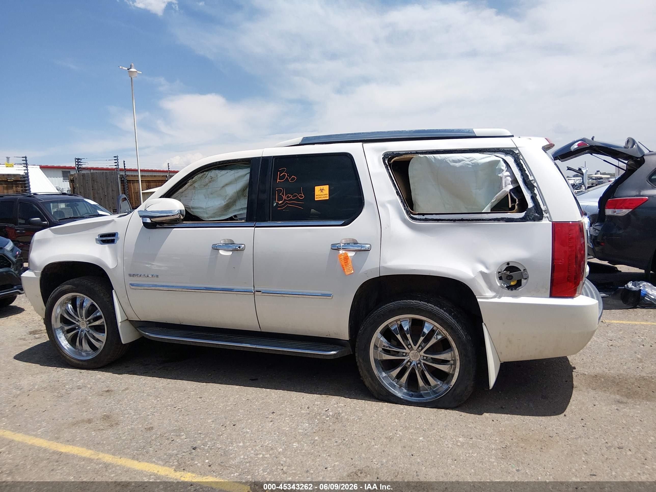 2011 Cadillac Escalade Luxury Белый vin: 1GYS3BEF2BR111635