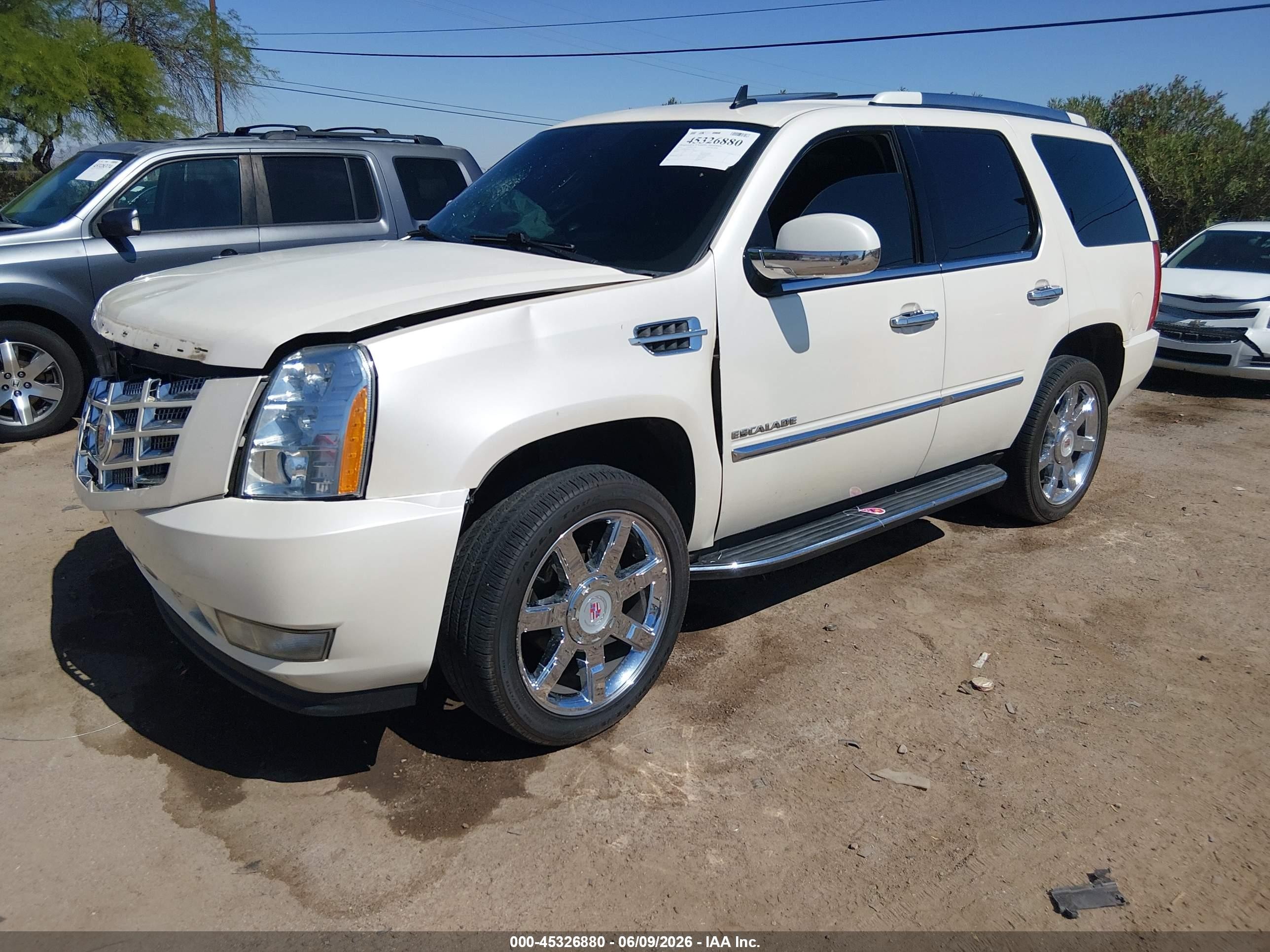 2013 Cadillac Escalade Luxury Белый vin: 1GYS3BEF8DR270226