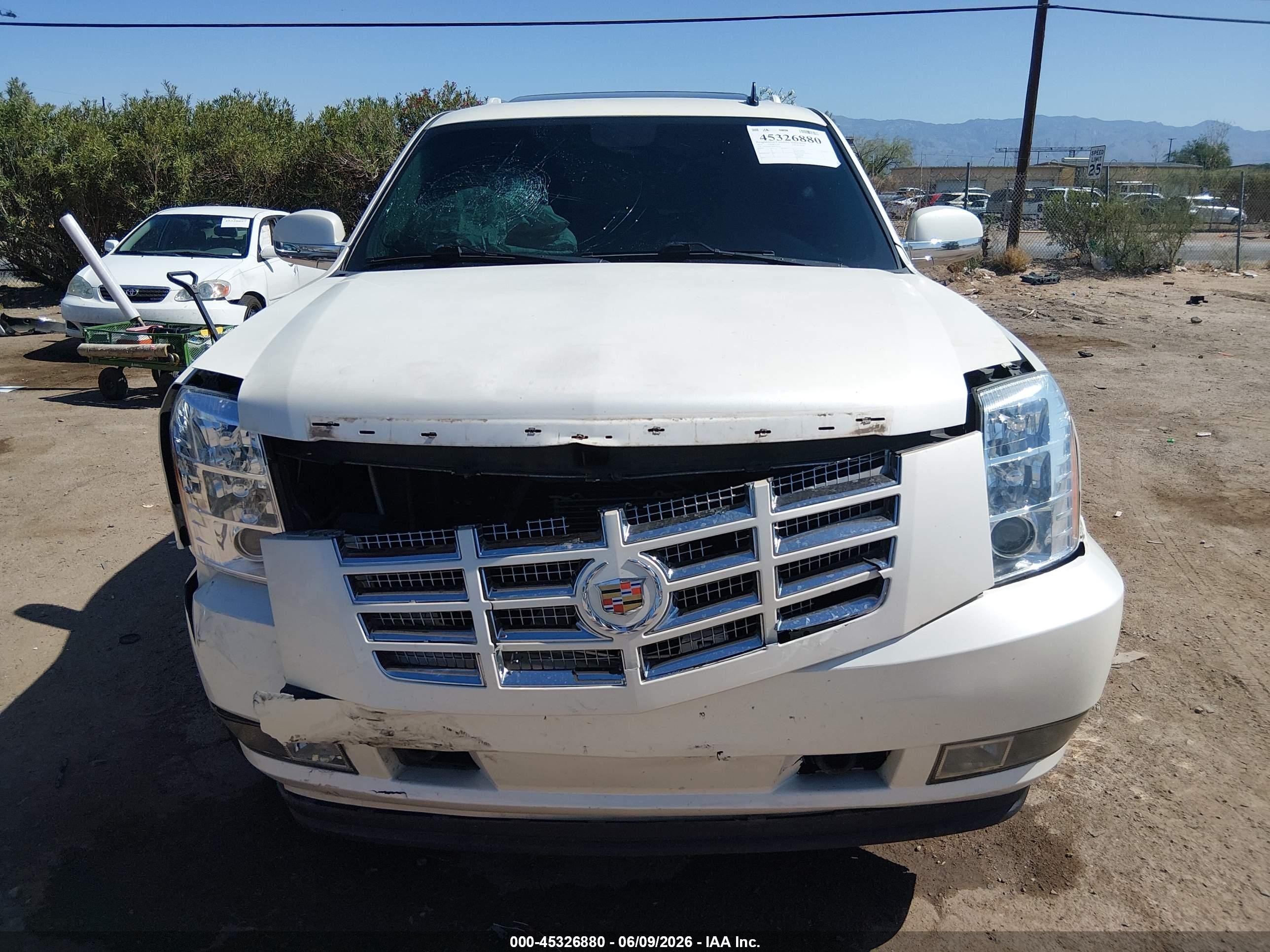 2013 Cadillac Escalade Luxury Белый vin: 1GYS3BEF8DR270226