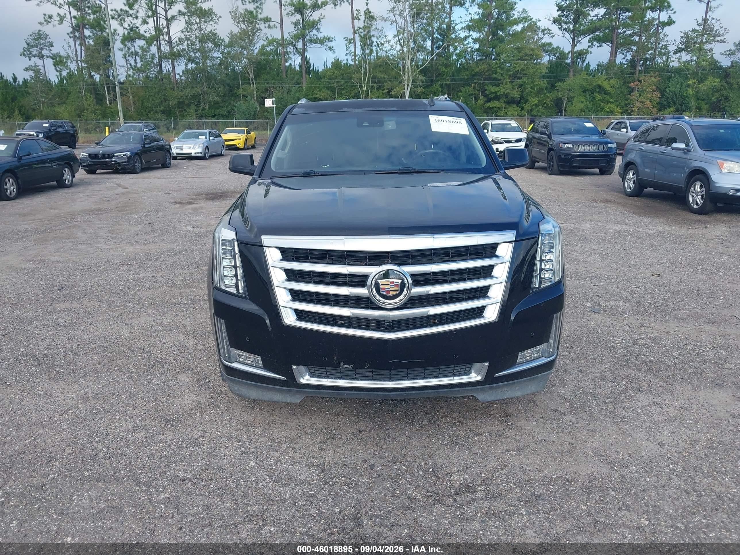 2015 Cadillac Escalade Luxury Black vin: 1GYS3BKJ2FR211345