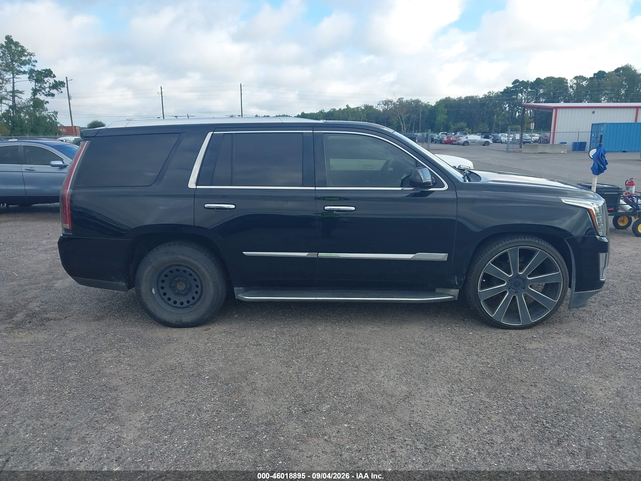 2015 Cadillac Escalade Luxury Black vin: 1GYS3BKJ2FR211345