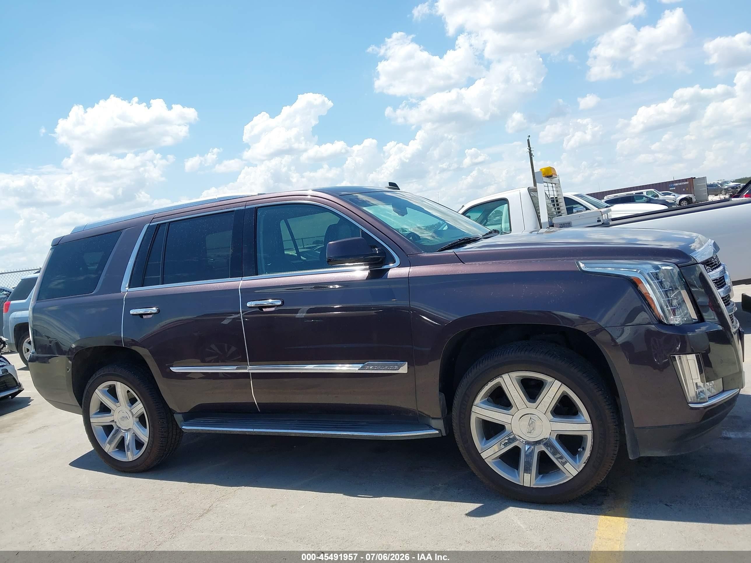 2015 Cadillac Escalade Luxury Фиолетовый vin: 1GYS3BKJ2FR243860