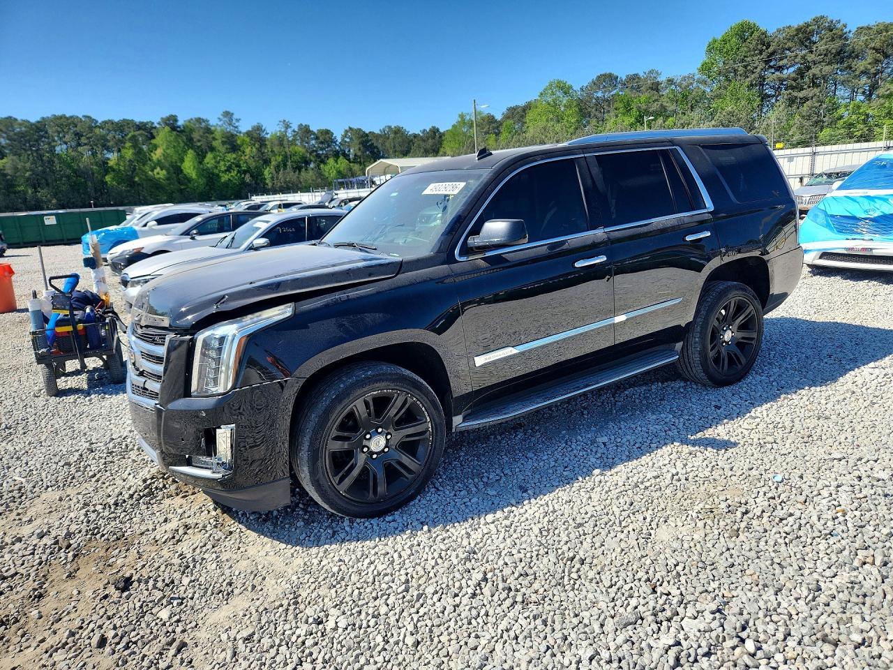 2015 Cadillac Escalade Luxury Black vin: 1GYS3BKJ5FR301752