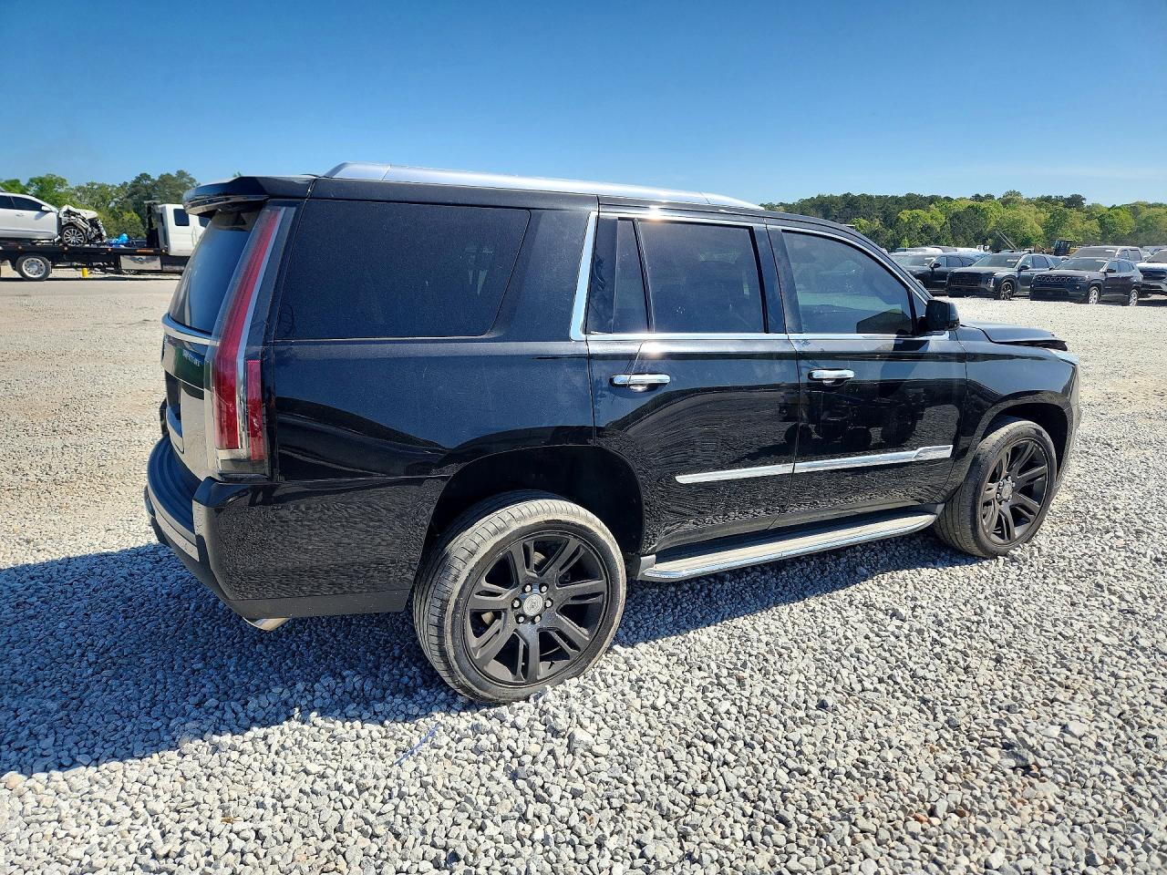 2015 Cadillac Escalade Luxury Black vin: 1GYS3BKJ5FR301752