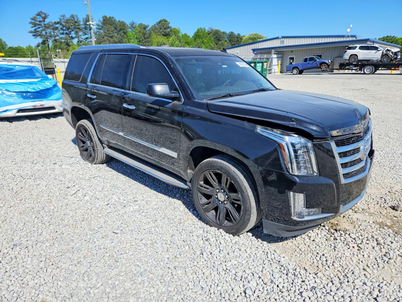 2015 Cadillac Escalade Luxury Black vin: 1GYS3BKJ5FR301752