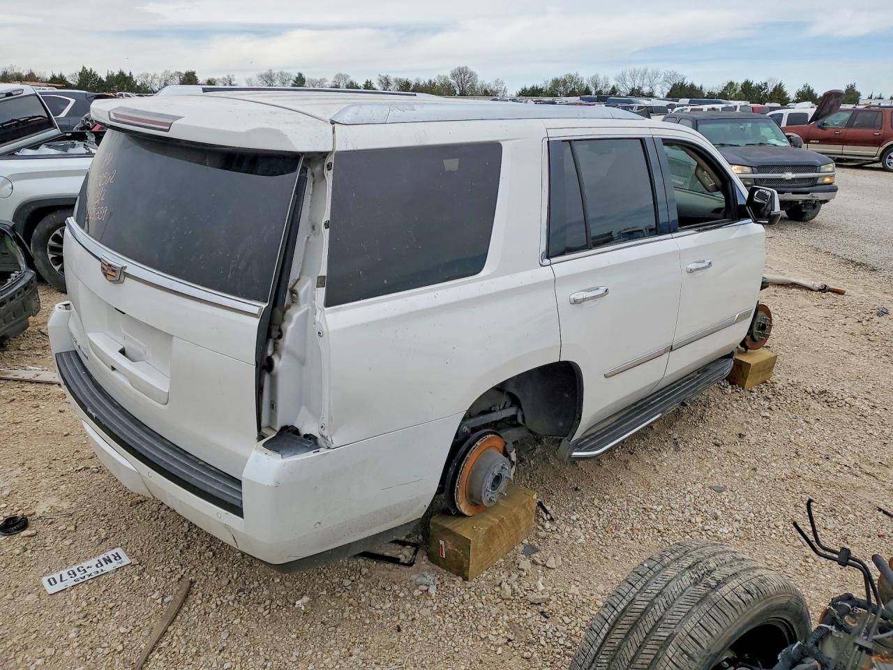 2020 Cadillac Escalade White vin: 1GYS3BKJ6LR255389